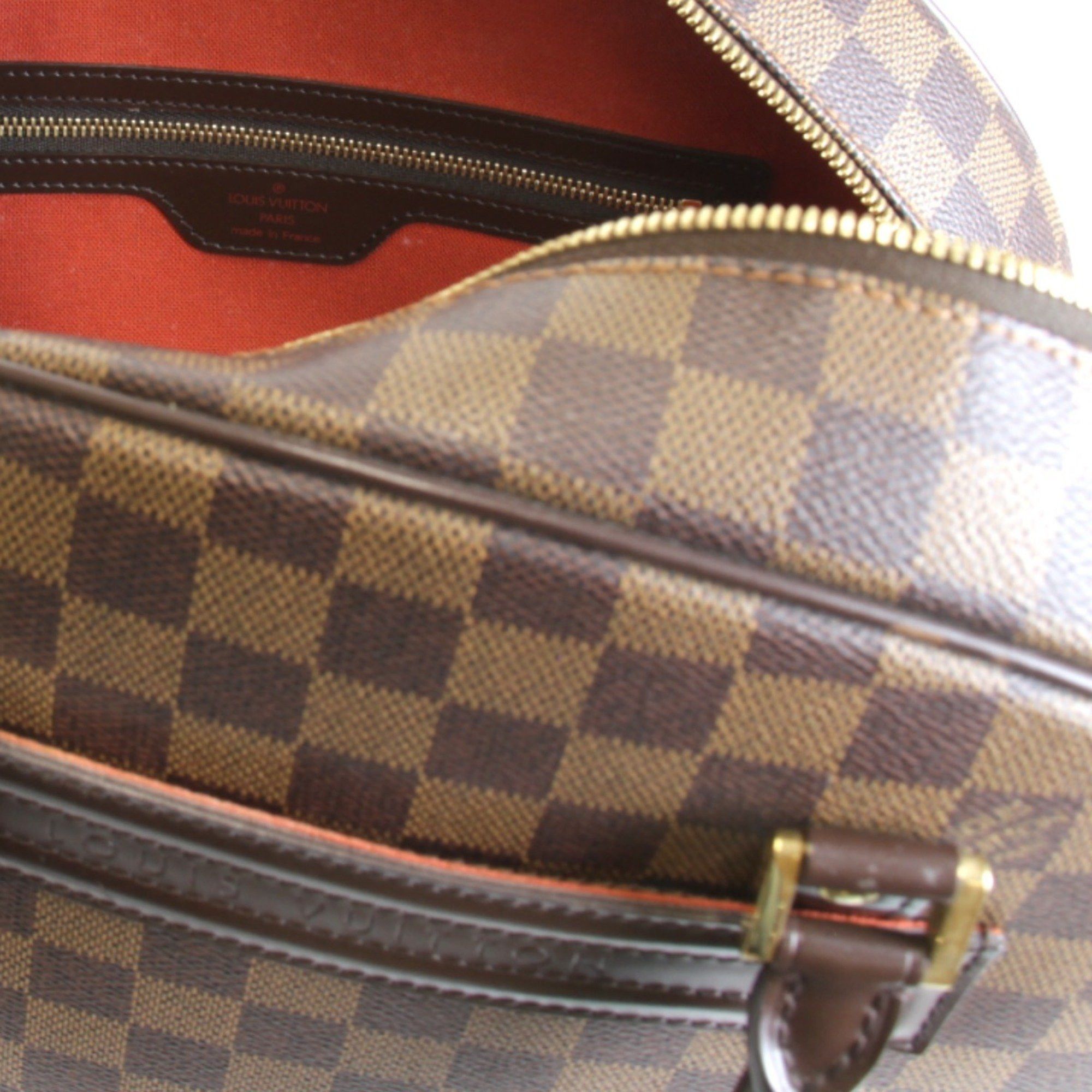 Louis Vuitton Louis Vuitton Nolita N41455 Handbag Damier Canvas Brown Women's Size ONE SIZE - 9 Thumbnail