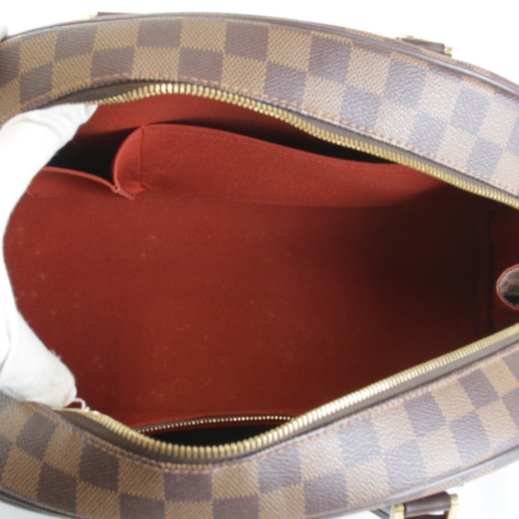 Louis Vuitton Louis Vuitton Nolita N41455 Handbag Damier Canvas Brown Women's Size ONE SIZE - 8 Thumbnail