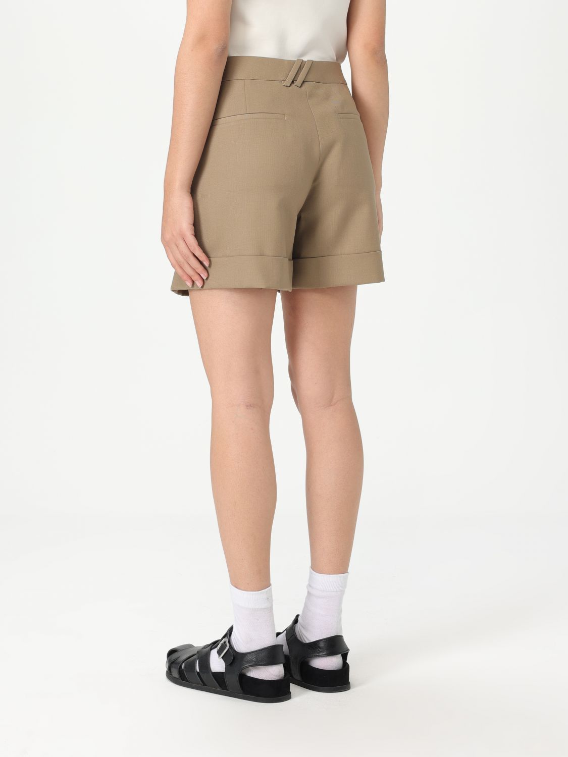Burberry Burberry Short Woman Beige Size 30" / US 8 / IT 44 - 2 Thumbnail