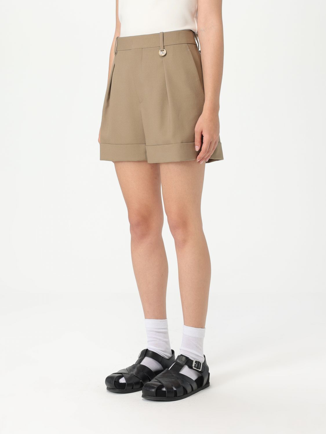 Burberry Burberry Short Woman Beige Size 30" / US 8 / IT 44 - 3 Thumbnail