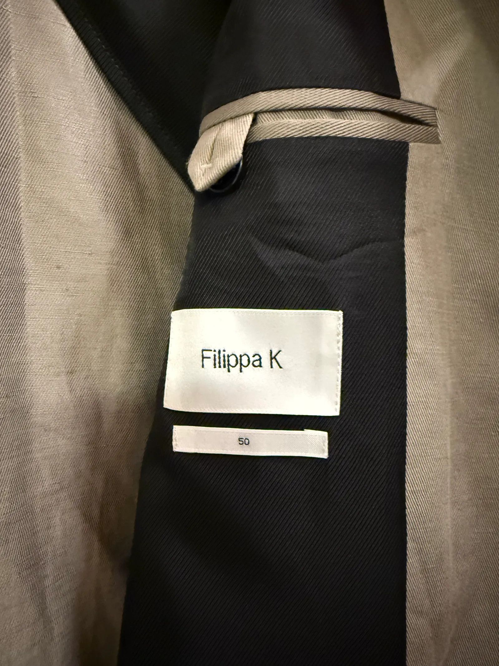 Filippa K Filippa K Nate Linen Jacket Jacket Size US M / EU 48-50 / 2 - 3 Thumbnail