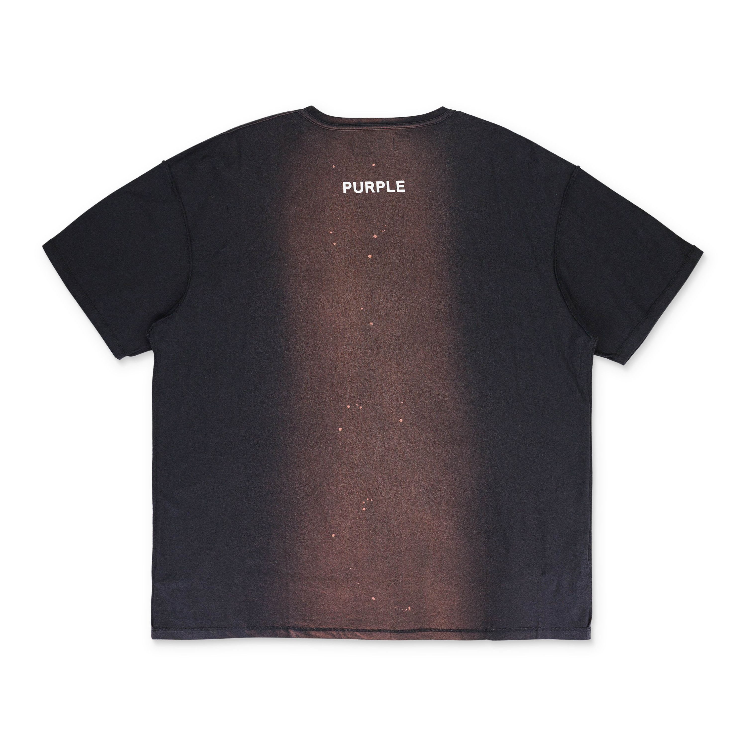 Purple Brand TEXTURED JERSEY INSIDE OUT TEE Black T-SHIRTS Size S Size US S / EU 44-46 / 1 - 2 Thumbnail