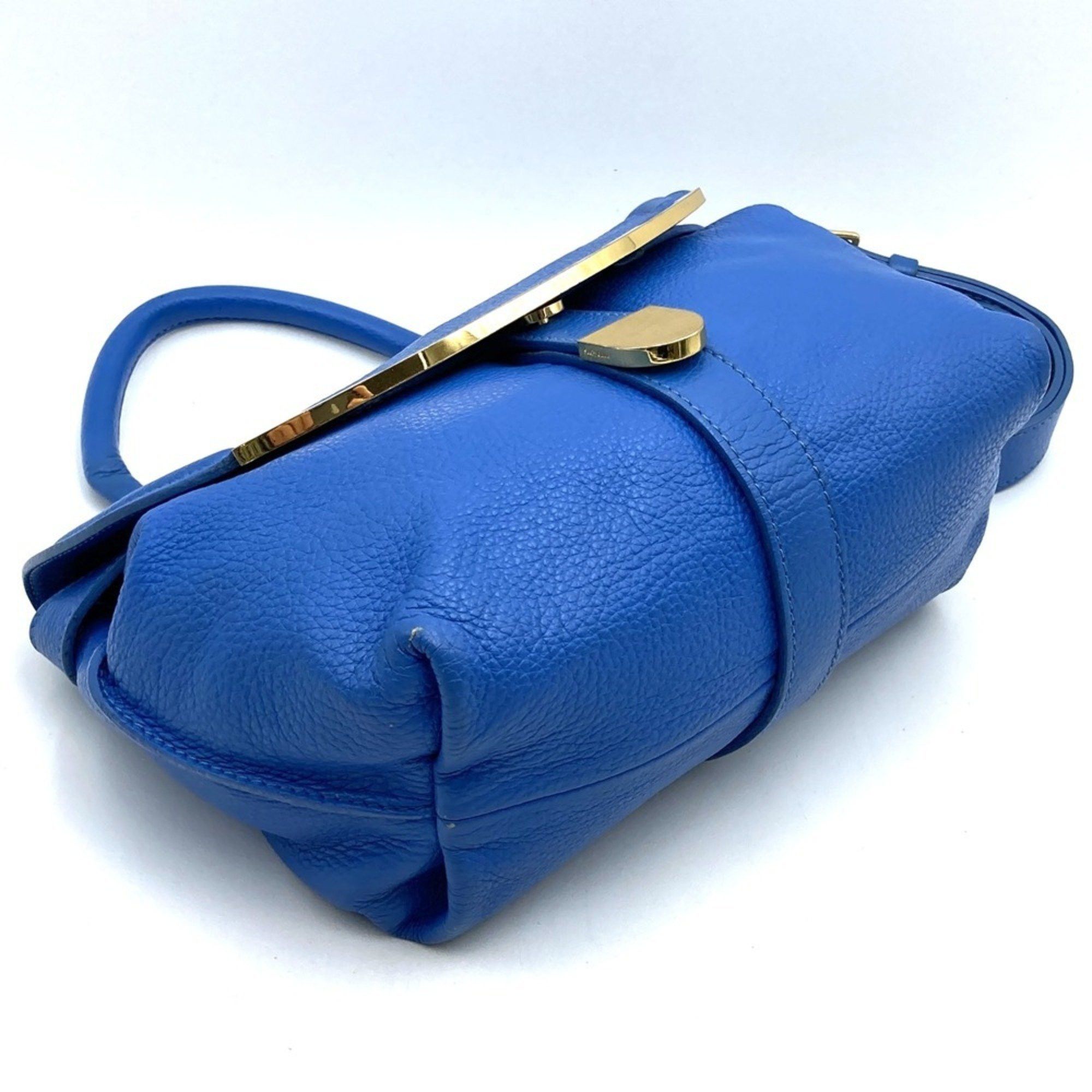 Chloe See by Chloé SEE BY CHLOE 01 15 88 65 Lizzie shoulder bag, handbag, leather, blue, light women's Size ONE SIZE - 4 Thumbnail
