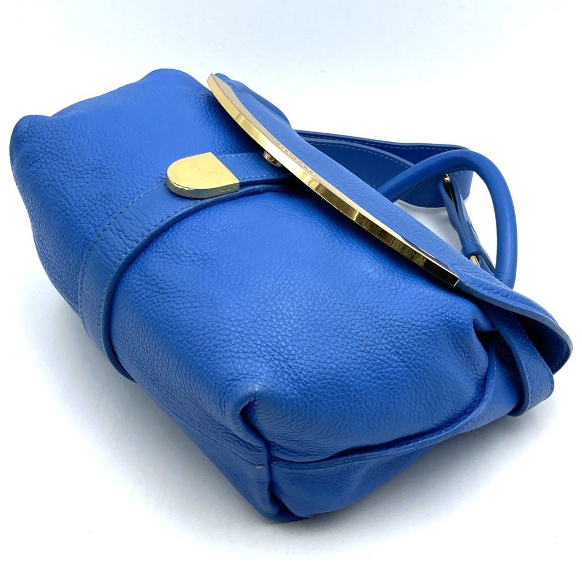 Chloe See by Chloé SEE BY CHLOE 01 15 88 65 Lizzie shoulder bag, handbag, leather, blue, light women's Size ONE SIZE - 3 Thumbnail