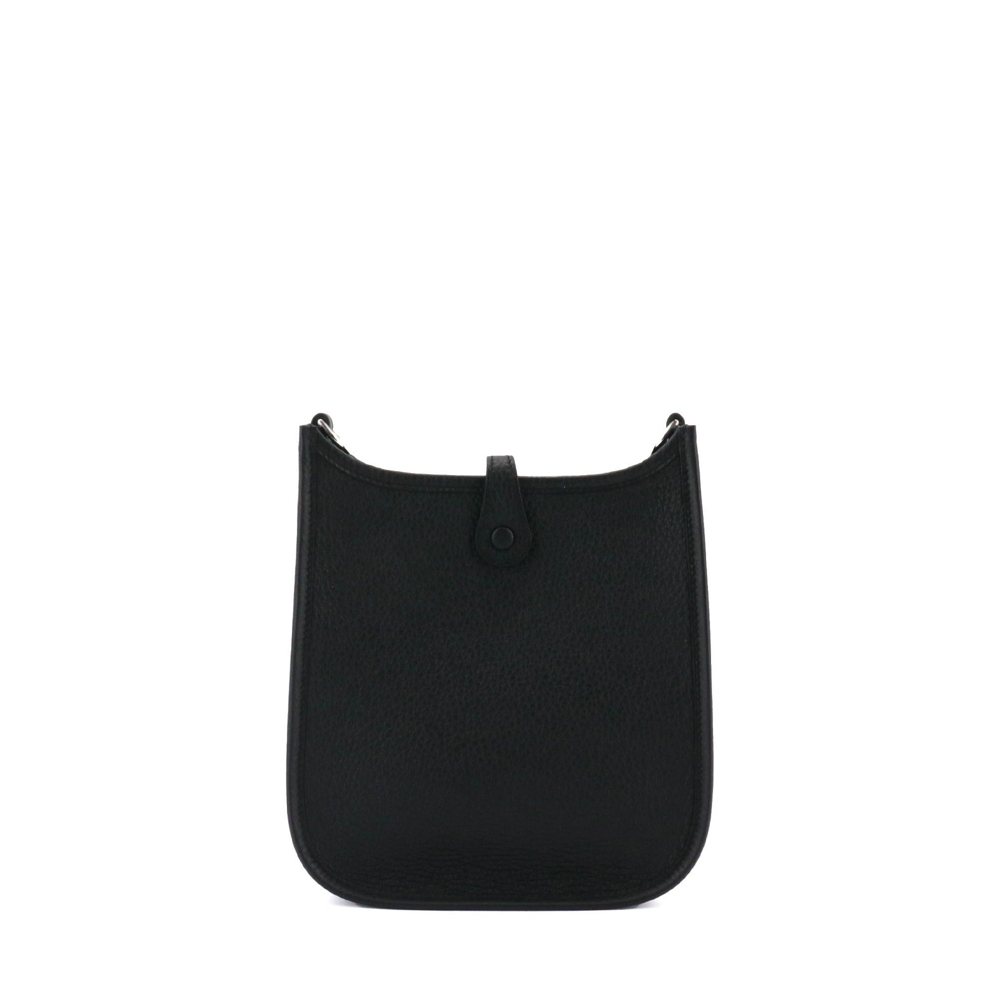Hermes HERMÈS - Evelyne 16 Hermès shoulder bag in black Taurillon Clémence leather Size ONE SIZE - 3 Thumbnail