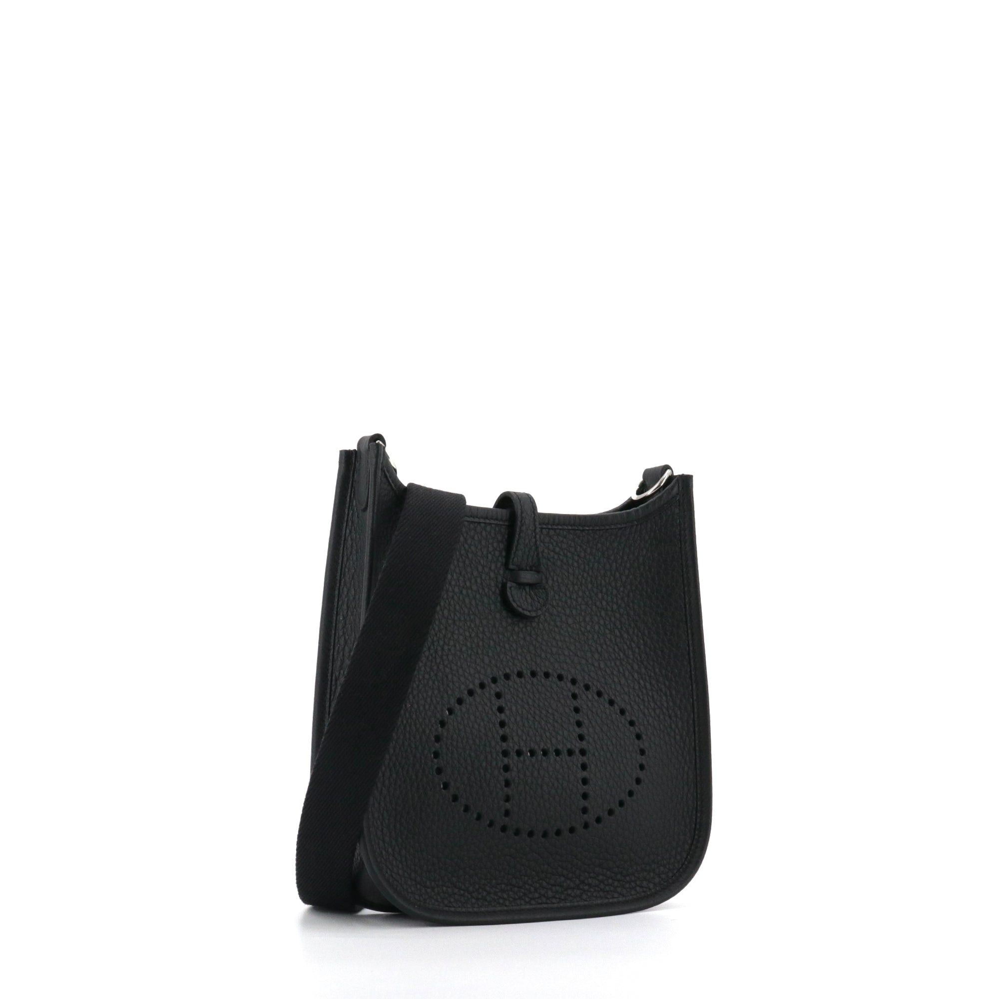 Hermes HERMÈS - Evelyne 16 Hermès shoulder bag in black Taurillon Clémence leather Size ONE SIZE - 2 Thumbnail