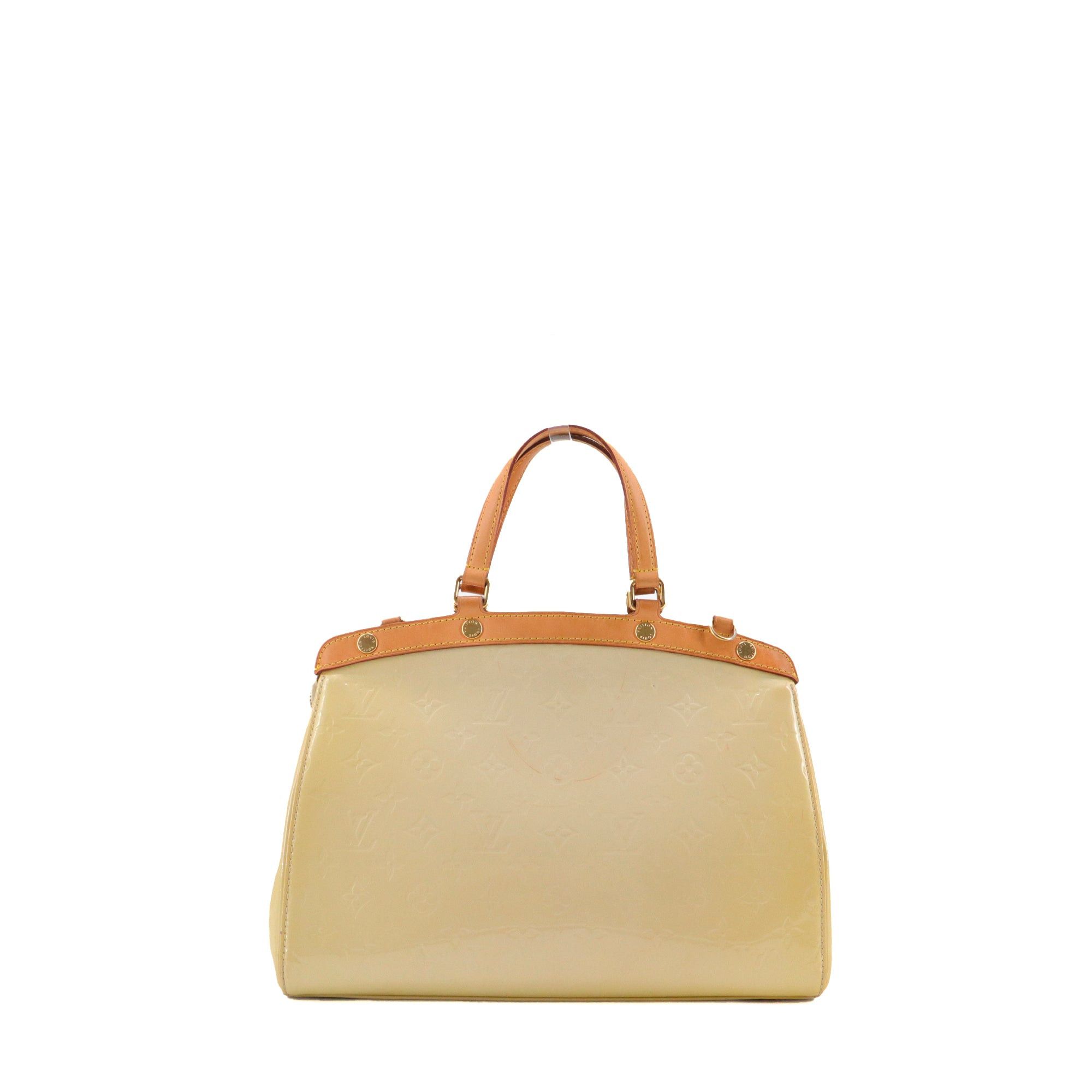 Louis Vuitton LOUIS VUITTON - Brea Louis Vuitton handbag in yellow patent leather Size ONE SIZE - 3 Thumbnail
