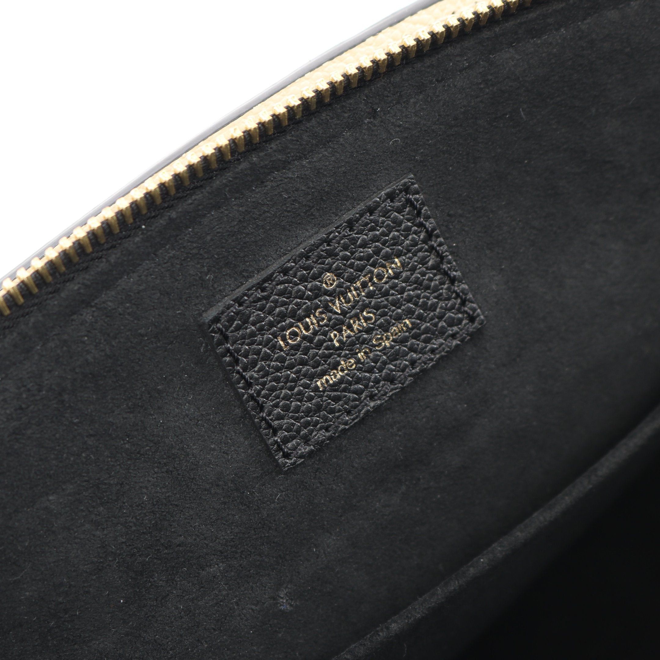 Louis Vuitton Louis Vuitton Petit Pare Pm Bicolor Monogram Empreinte Handbag Leather Black Beige Size ONE SIZE - 4 Thumbnail