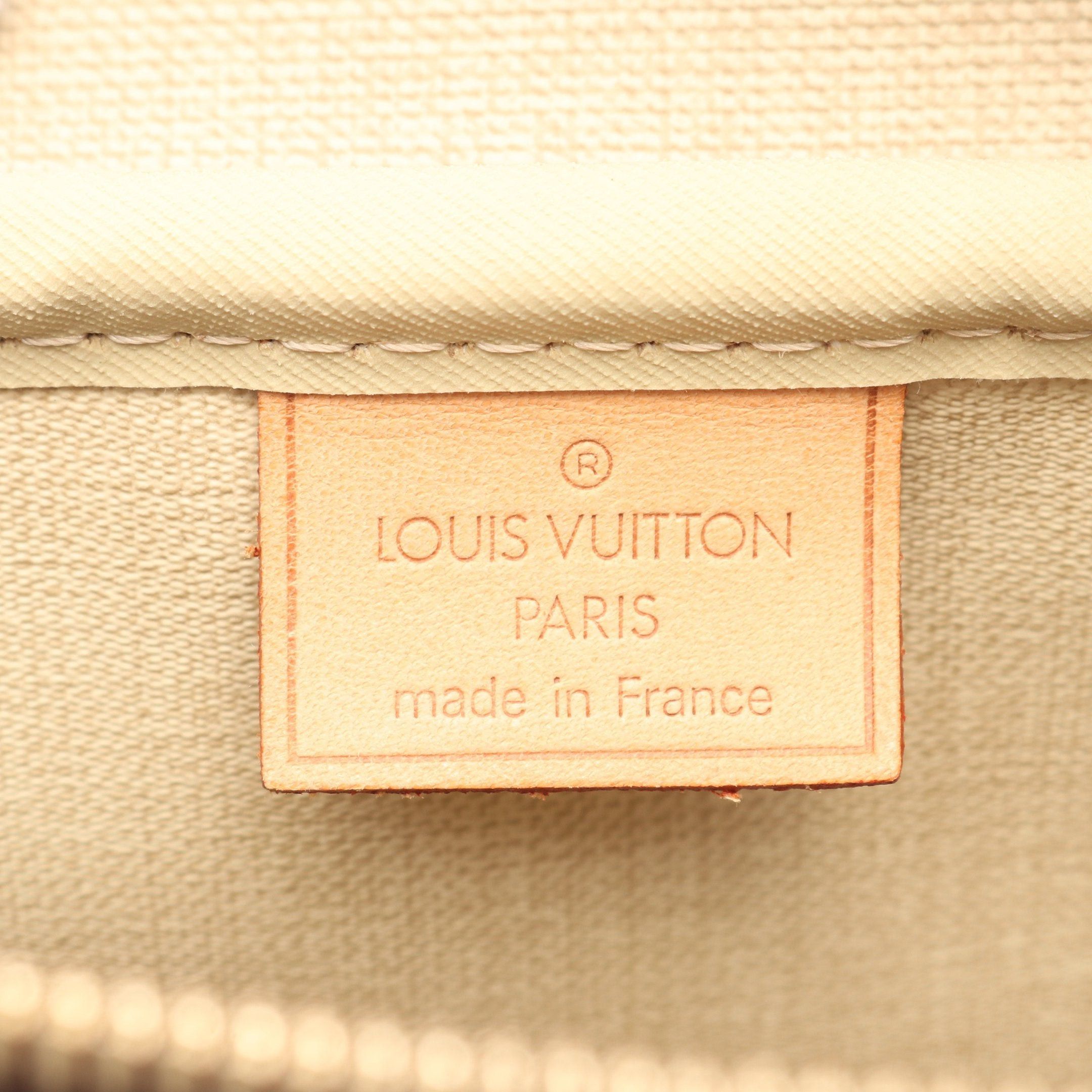 Louis Vuitton Louis Vuitton Deauville Bowling Vanity Monogram Handbag Leather Brown Size ONE SIZE - 4 Thumbnail