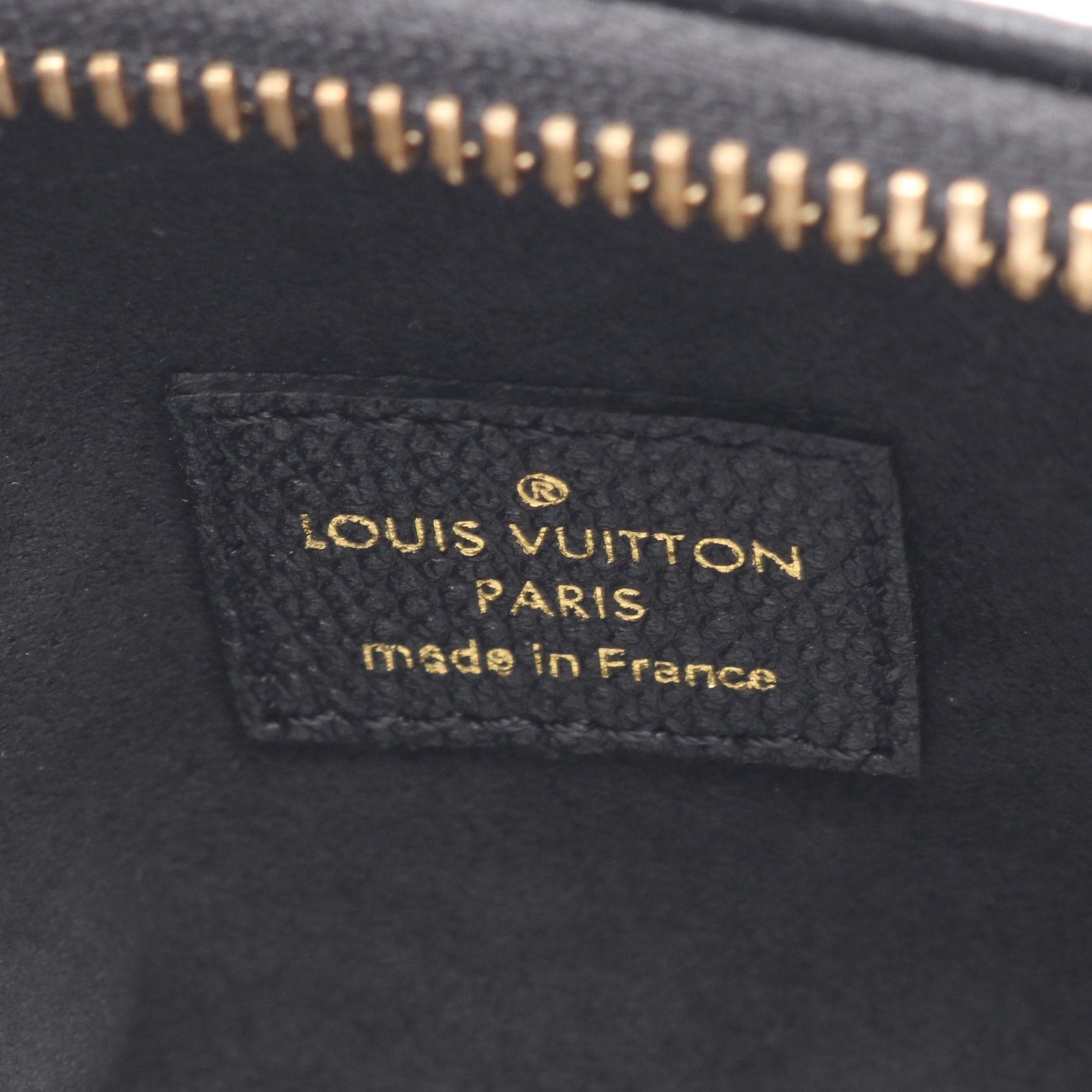 Louis Vuitton Louis Vuitton Nano Speedy Monogram Empreinte Noir Handbag Leather Black Size ONE SIZE - 4 Thumbnail