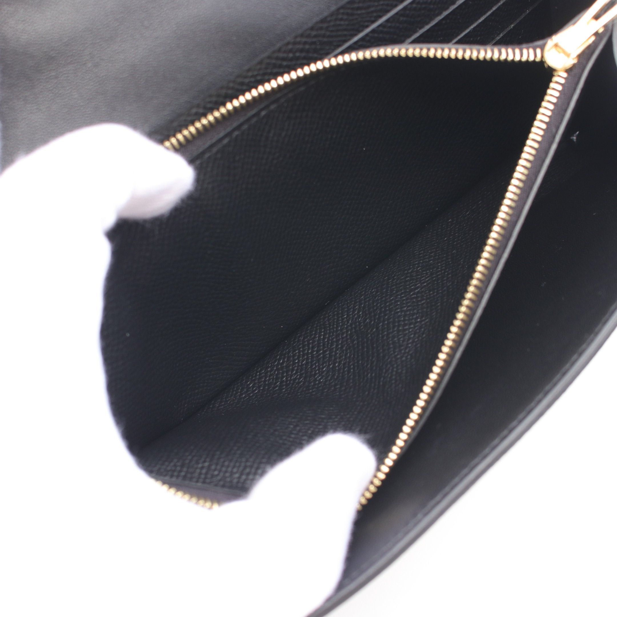 Hermes Hermes Constance Long Too Go Shoulder Wallet Veau Epsom Black Gold Hardware Double Engraved Size ONE SIZE - 9 Thumbnail