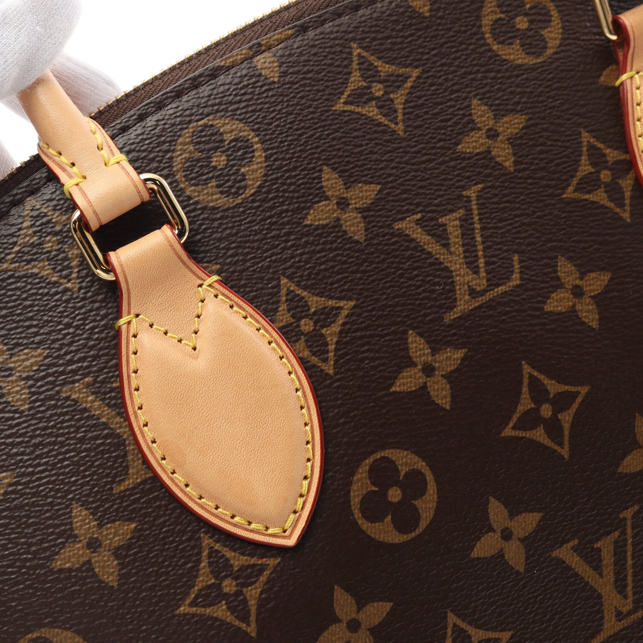 Louis Vuitton Louis Vuitton Boesi Nm Mm Monogram Handbag Leather Brown Size ONE SIZE - 7 Thumbnail