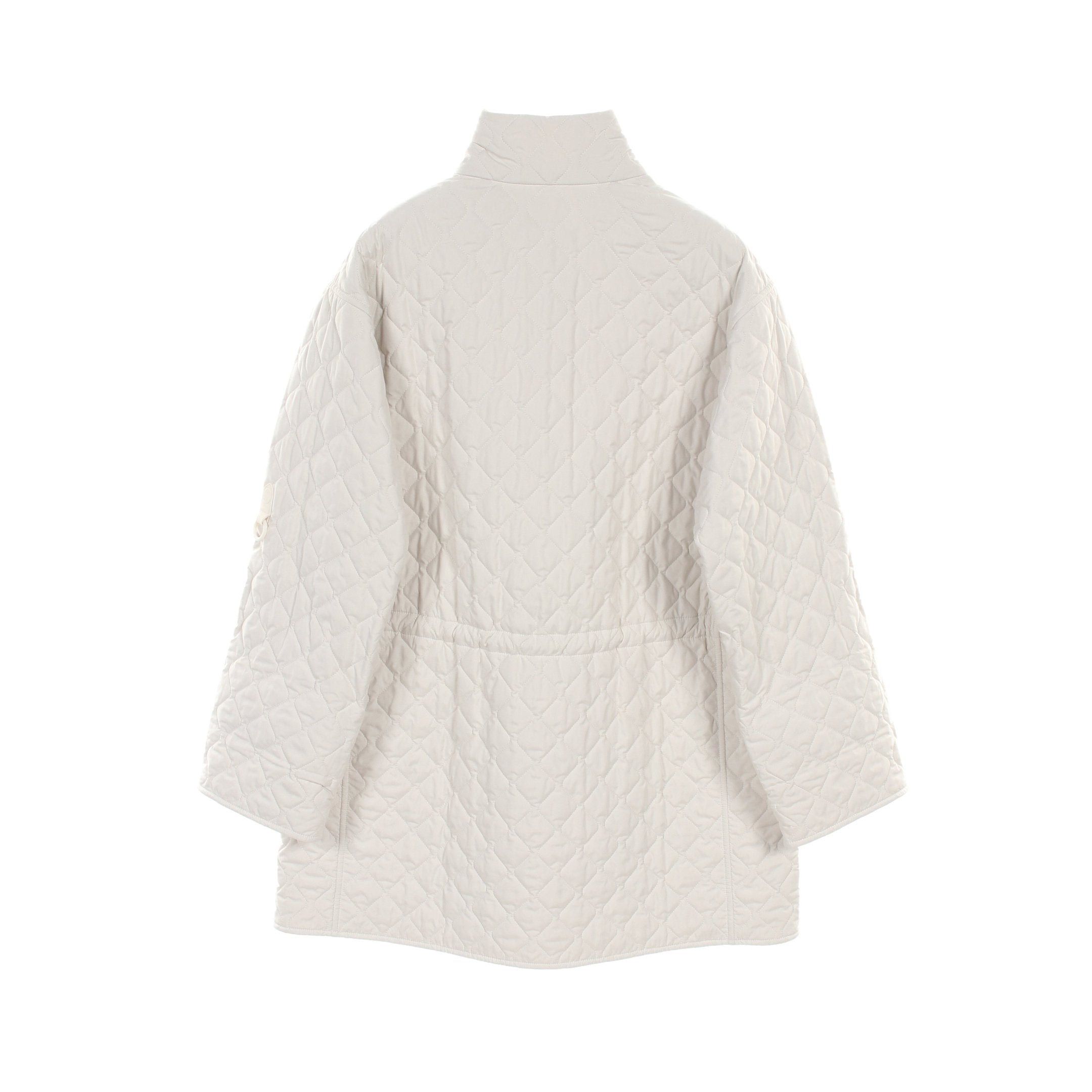 Hermes Hermes Quilted Coat Cashmere White Size ONE SIZE - 2 Thumbnail
