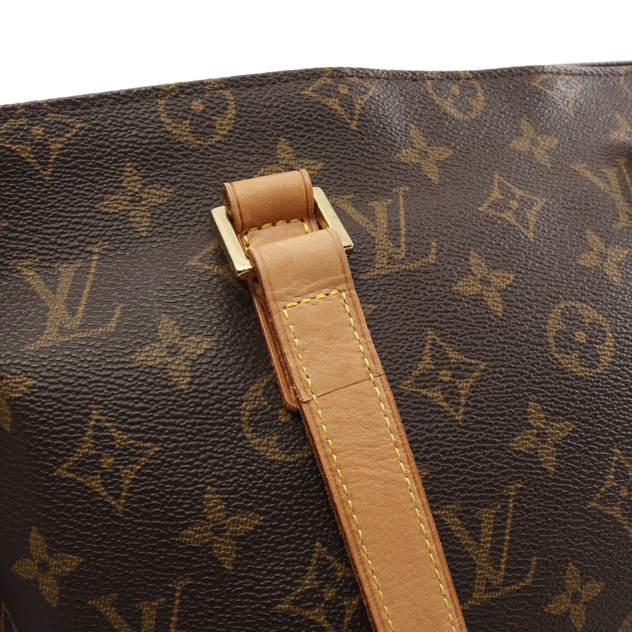 Louis Vuitton Louis Vuitton Cabas Piano Monogram Shoulder Bag Leather Brown Size ONE SIZE - 11 Thumbnail