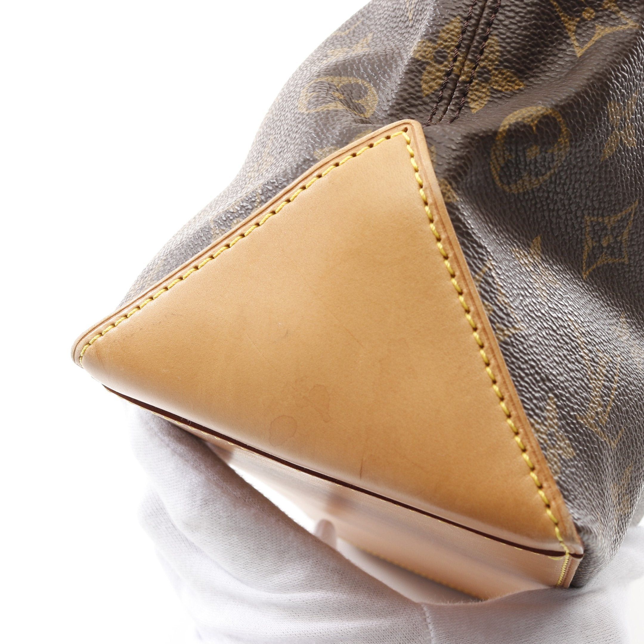 Louis Vuitton Louis Vuitton Cabas Piano Monogram Shoulder Bag Leather Brown Size ONE SIZE - 8 Thumbnail