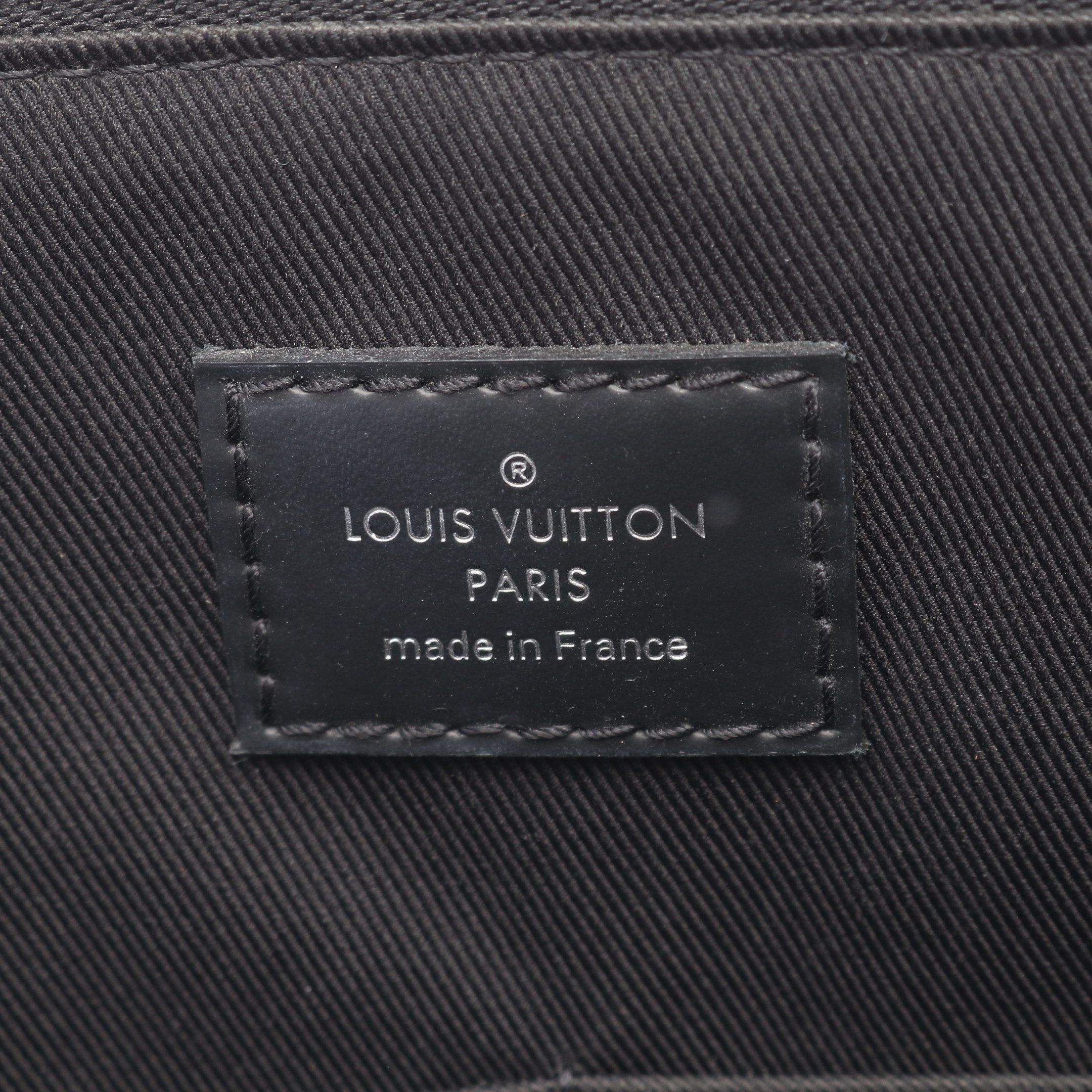 Louis Vuitton Louis Vuitton Briefcase Explorer Monogram Eclipse Business Bag Leather Black Size ONE SIZE - 4 Thumbnail