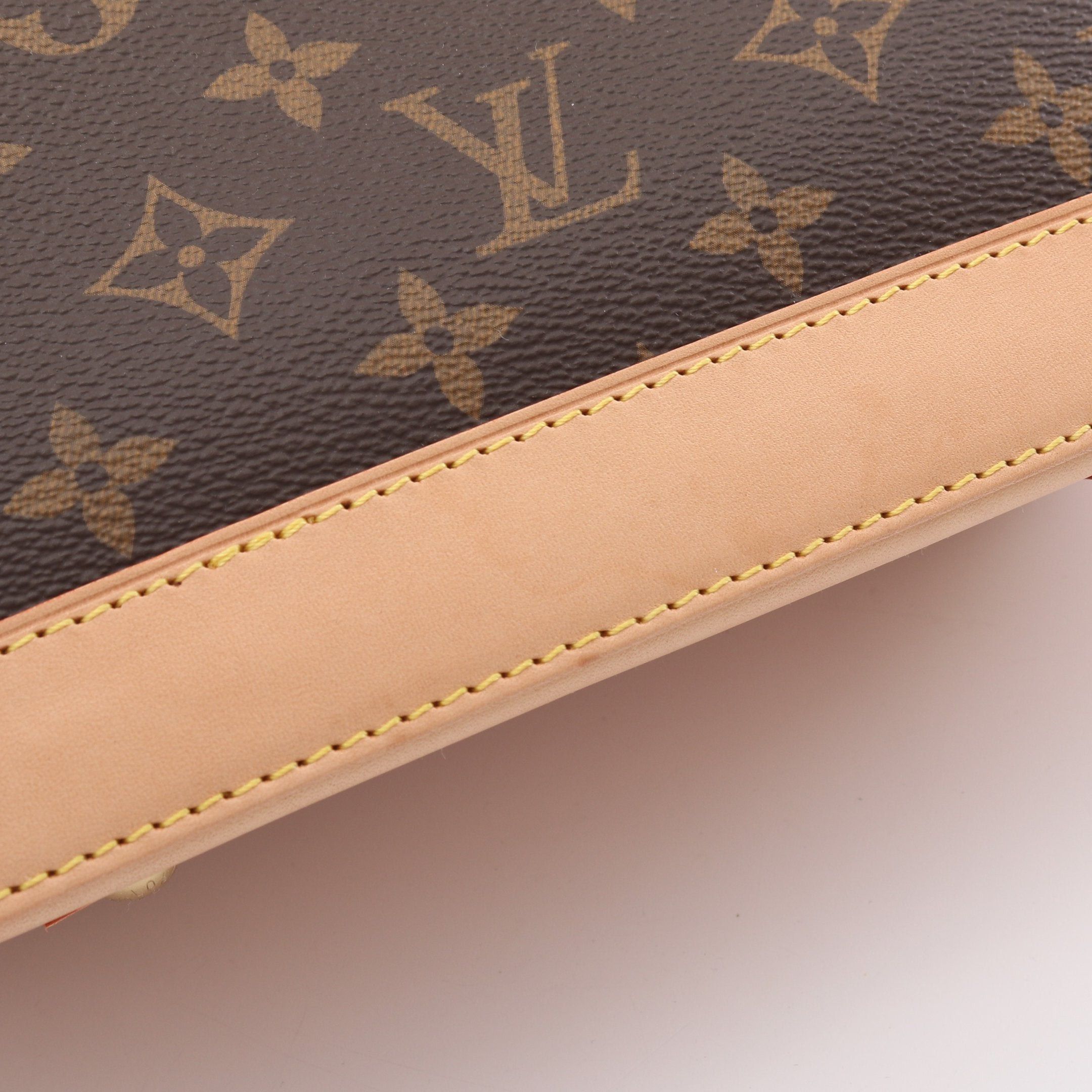 Louis Vuitton Louis Vuitton Alma Bb Monogram Handbag Leather Brown Size ONE SIZE - 8 Thumbnail