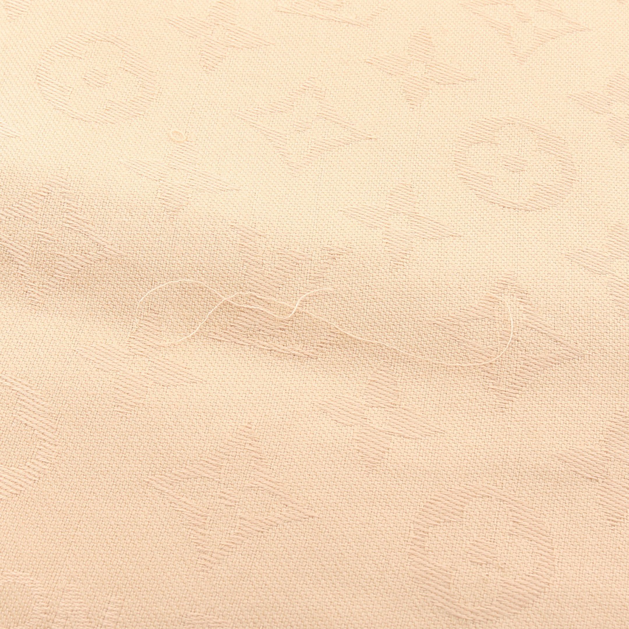 Louis Vuitton Louis Vuitton Shawl Monogram Scarf Silk Wool Beige Size ONE SIZE - 4 Thumbnail