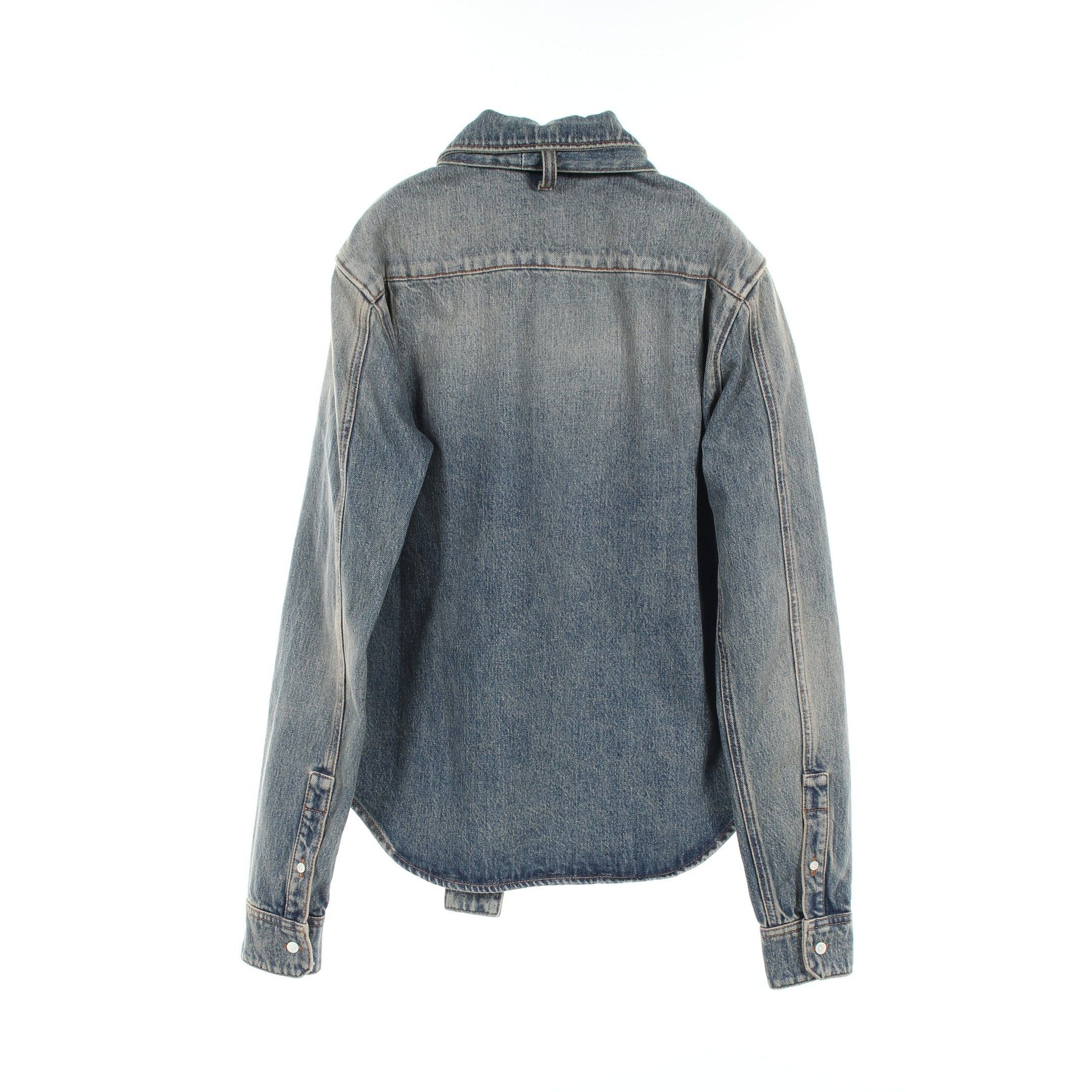Loewe Loewe Bow Shirt Denim Cotton Blue Size ONE SIZE - 2 Thumbnail