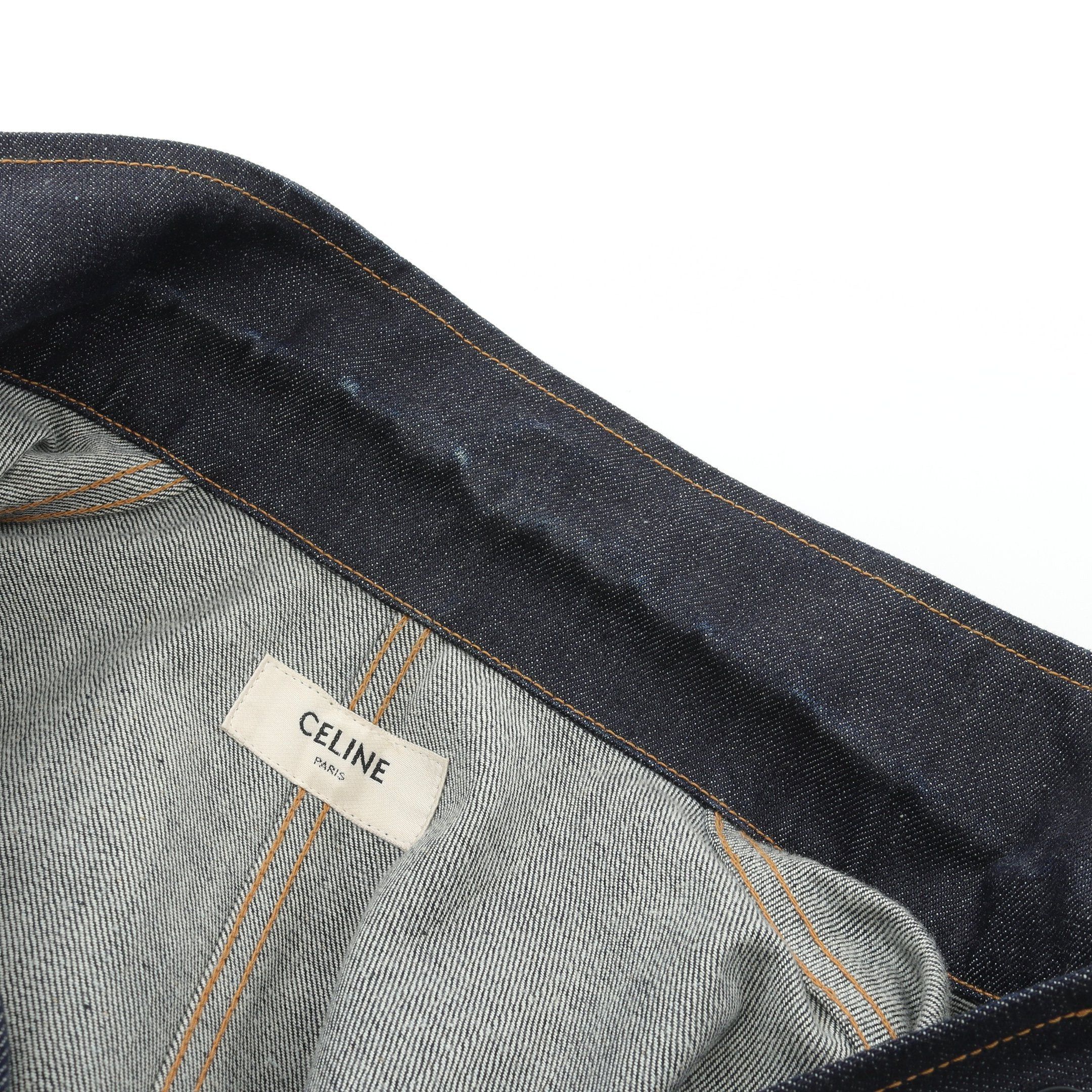 Celine Celine Denim Jacket Cotton Blue Size ONE SIZE - 8 Thumbnail