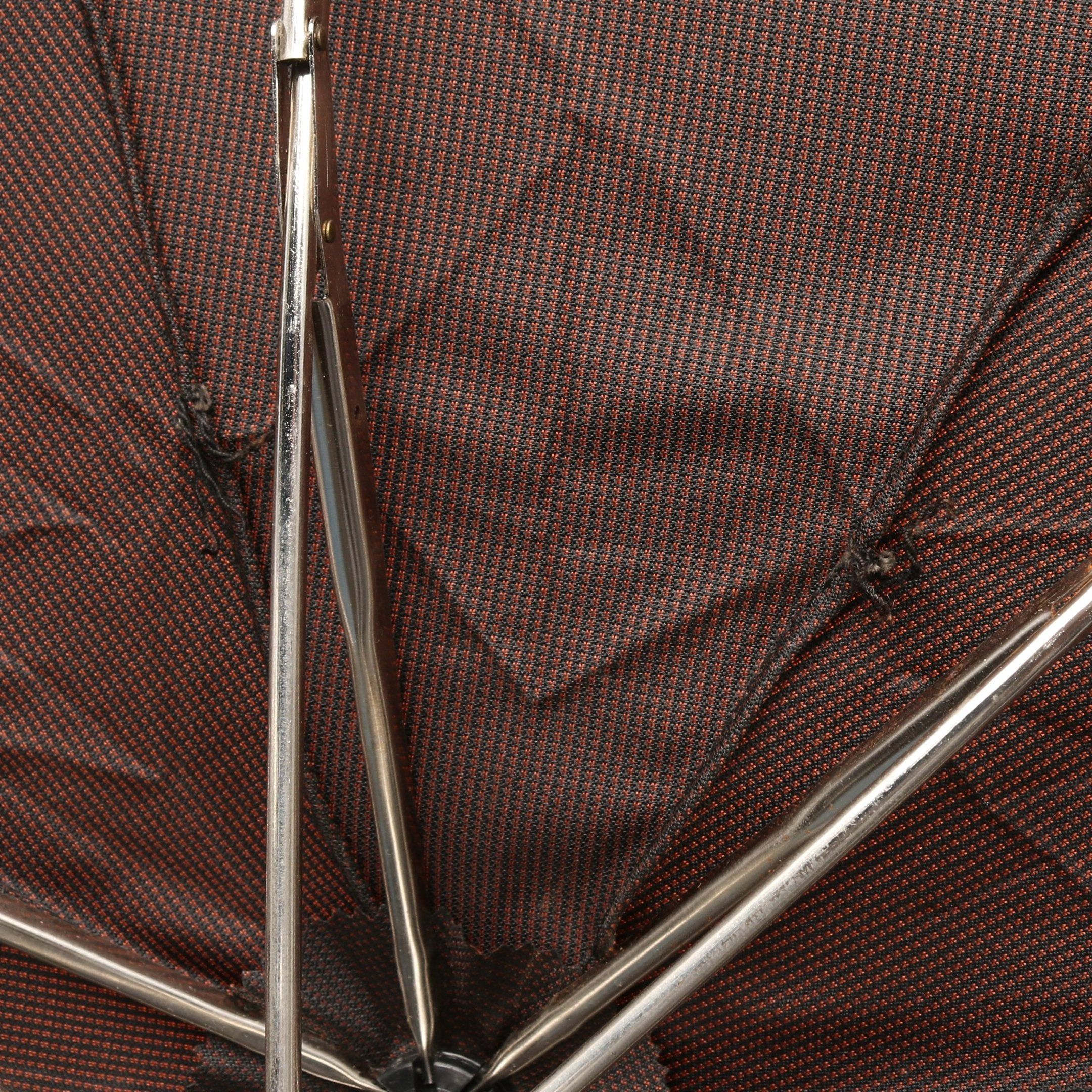 Hermes Hermes Folding Umbrella Dark Brown Silver Hardware Size ONE SIZE - 9 Thumbnail