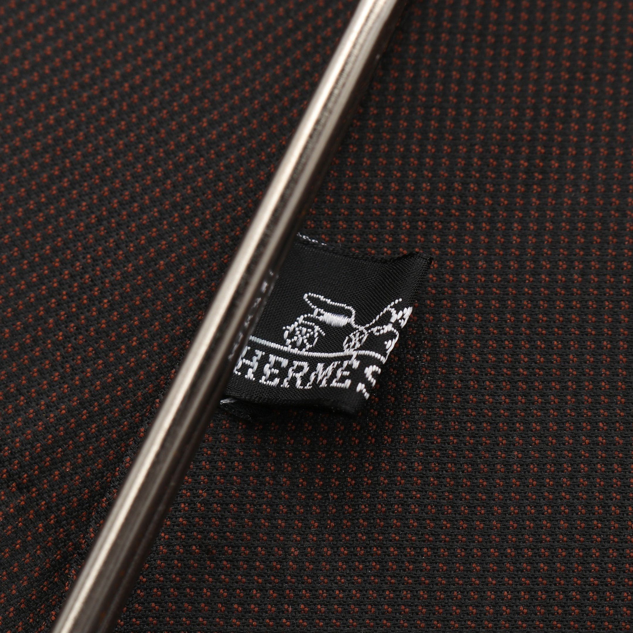 Hermes Hermes Folding Umbrella Dark Brown Silver Hardware Size ONE SIZE - 4 Thumbnail