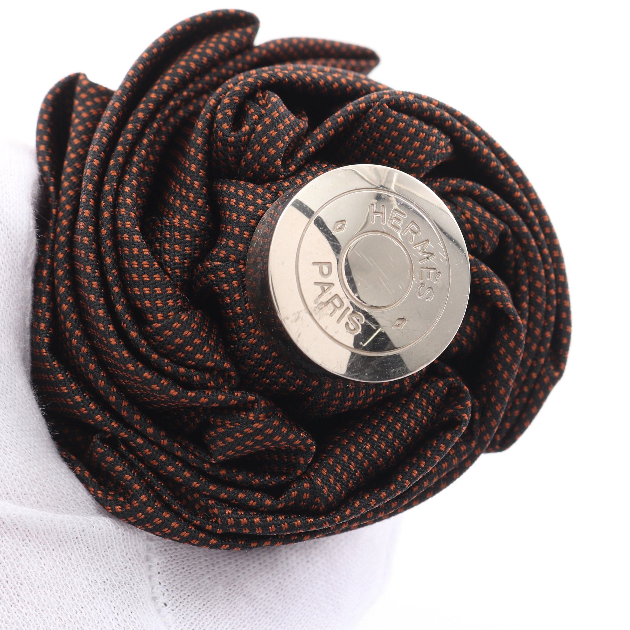 Hermes Hermes Folding Umbrella Dark Brown Silver Hardware Size ONE SIZE - 15 Thumbnail