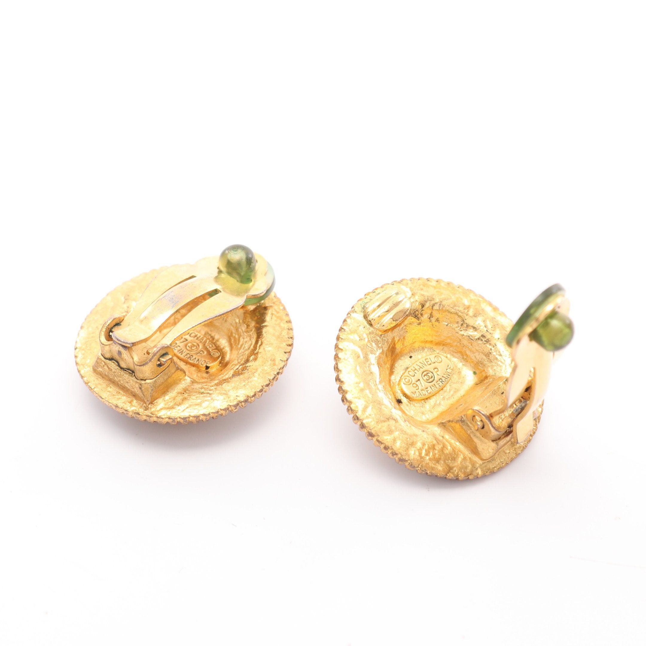 Chanel Chanel Coco Mark Earrings Gp Gold 97P Size ONE SIZE - 2 Thumbnail