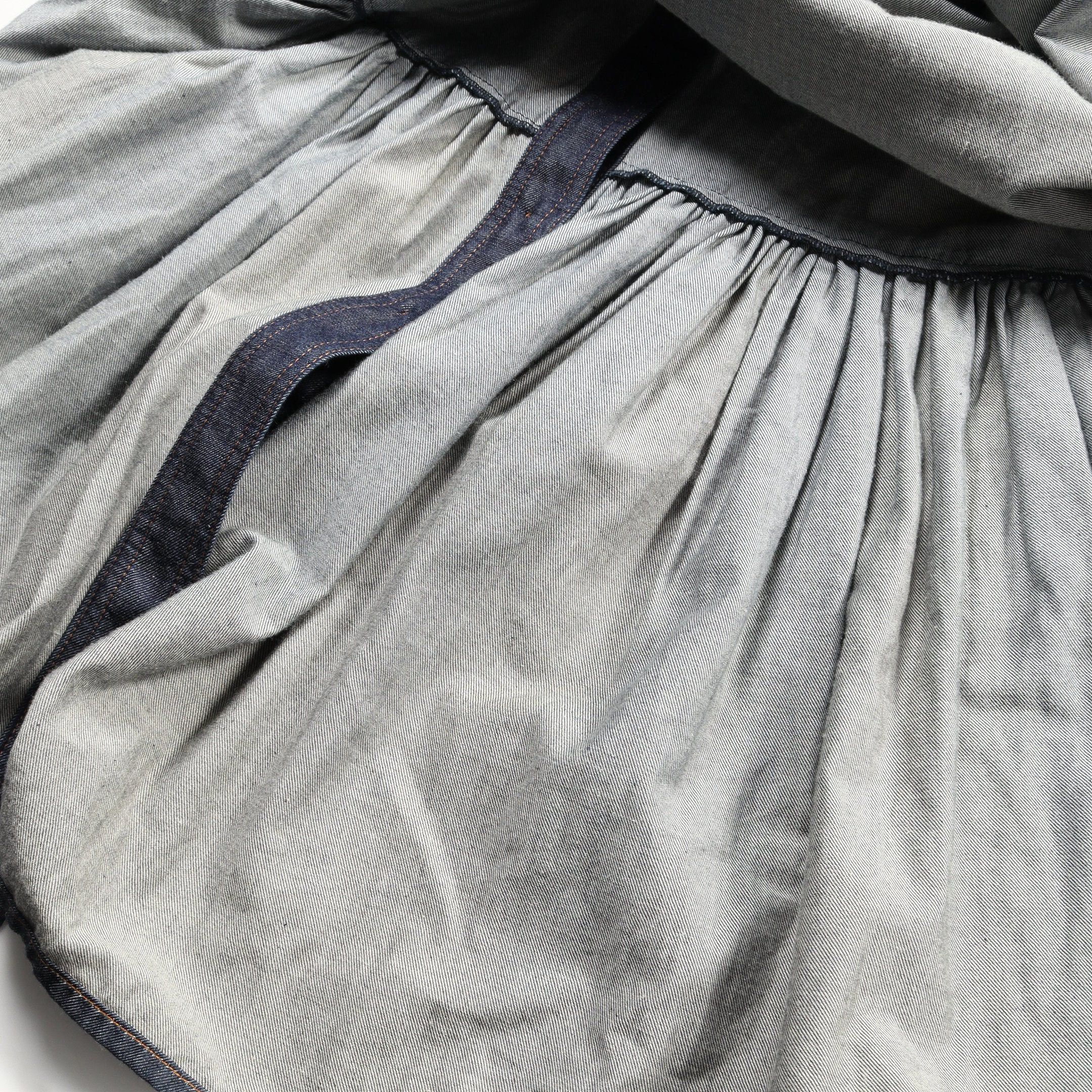 Dior Dior Shirt Dress Cotton Denim Indigo Blue Size ONE SIZE - 6 Thumbnail