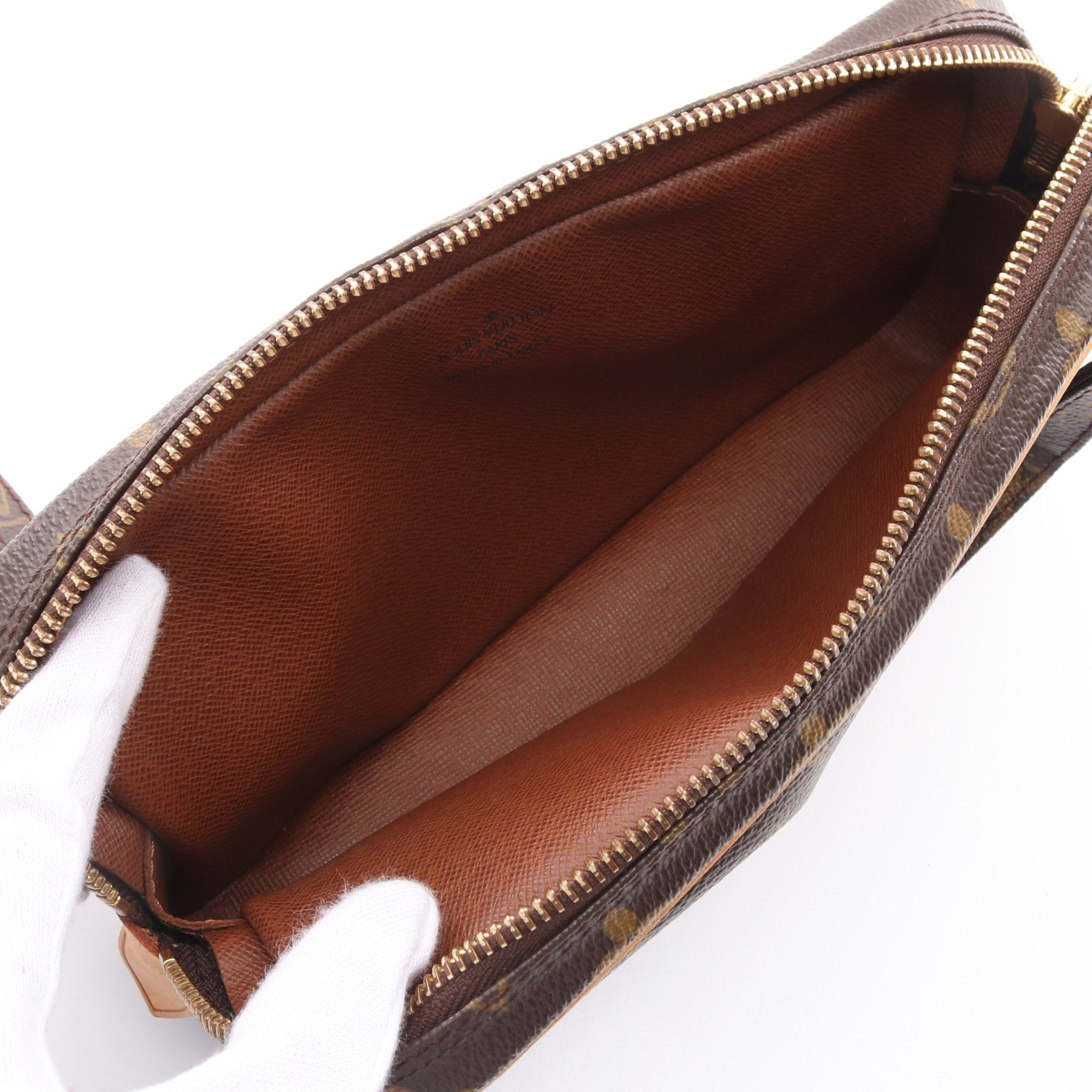 Louis Vuitton Louis Vuitton Marly Monogram Shoulder Bag Leather Brown Size ONE SIZE - 3 Thumbnail
