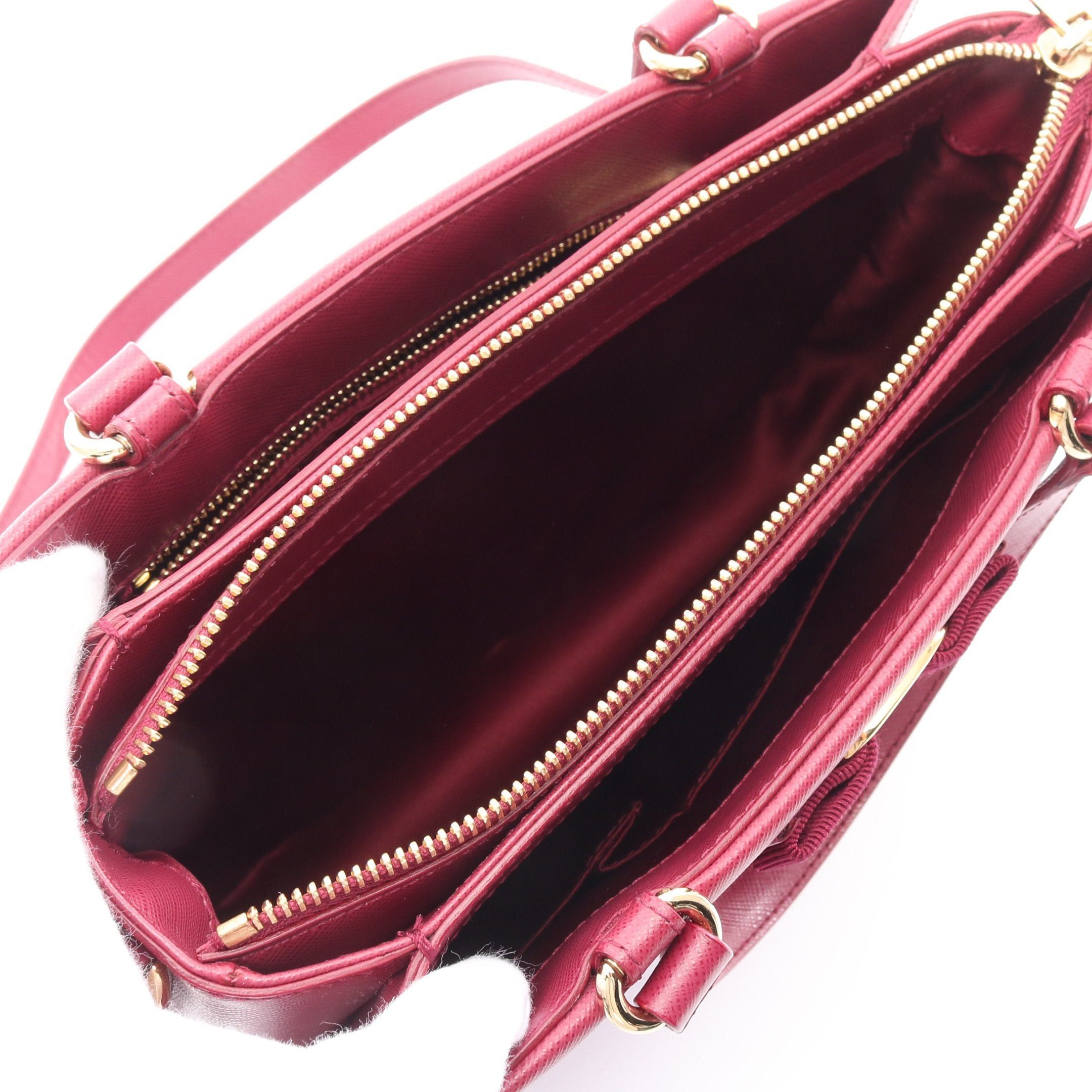 Salvatore Ferragamo Salvatore Ferragamo Vara Ribbon Handbag Leather Pink Purple Size ONE SIZE - 3 Thumbnail