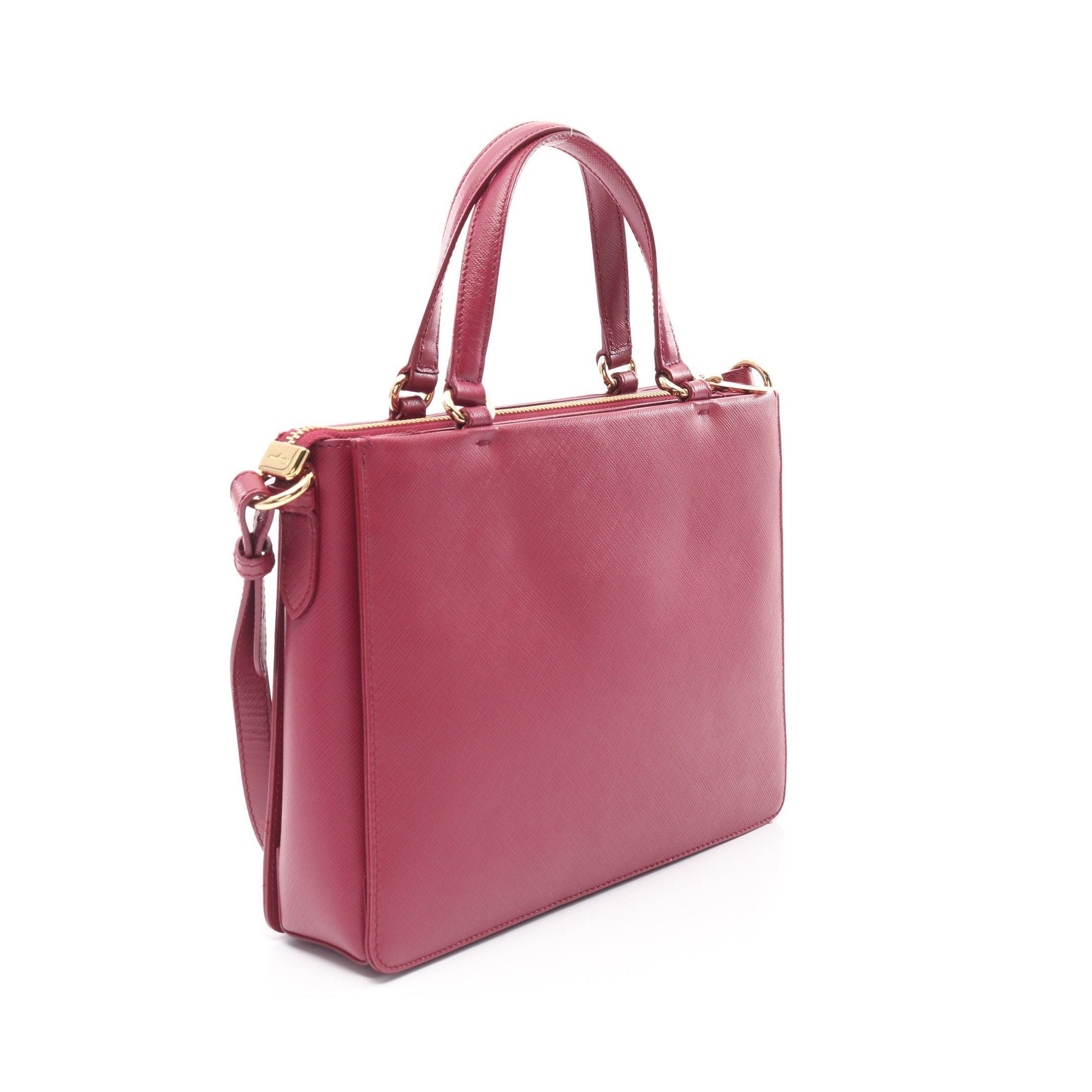 Salvatore Ferragamo Salvatore Ferragamo Vara Ribbon Handbag Leather Pink Purple Size ONE SIZE - 2 Thumbnail