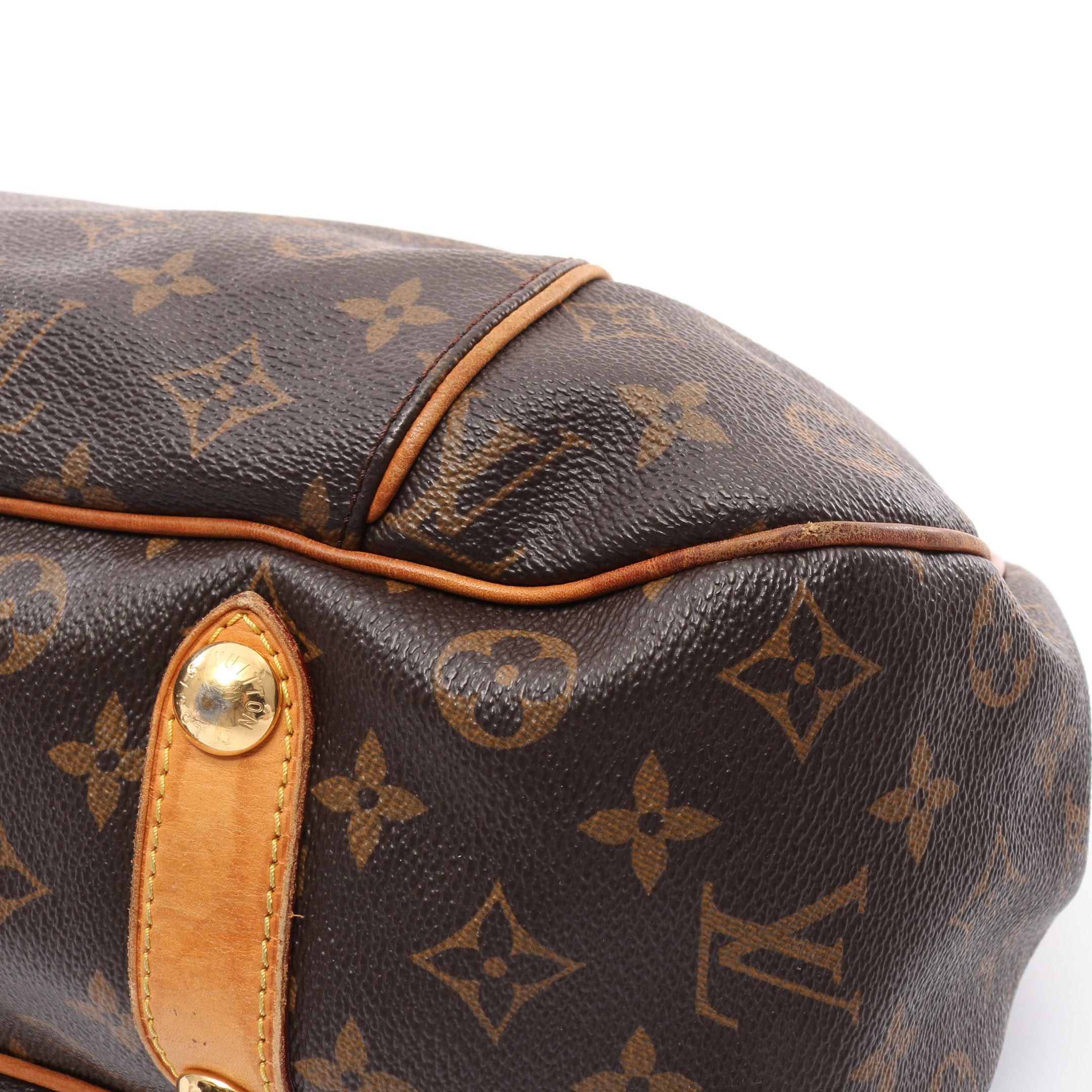 Louis Vuitton Louis Vuitton Galliera Pm Monogram One Shoulder Bag Leather Brown Size ONE SIZE - 9 Thumbnail