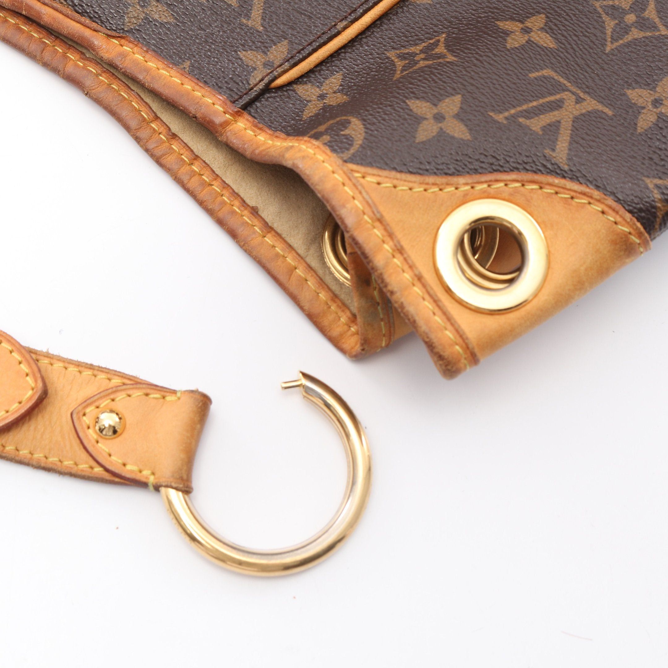 Louis Vuitton Louis Vuitton Galliera Pm Monogram One Shoulder Bag Leather Brown Size ONE SIZE - 6 Thumbnail