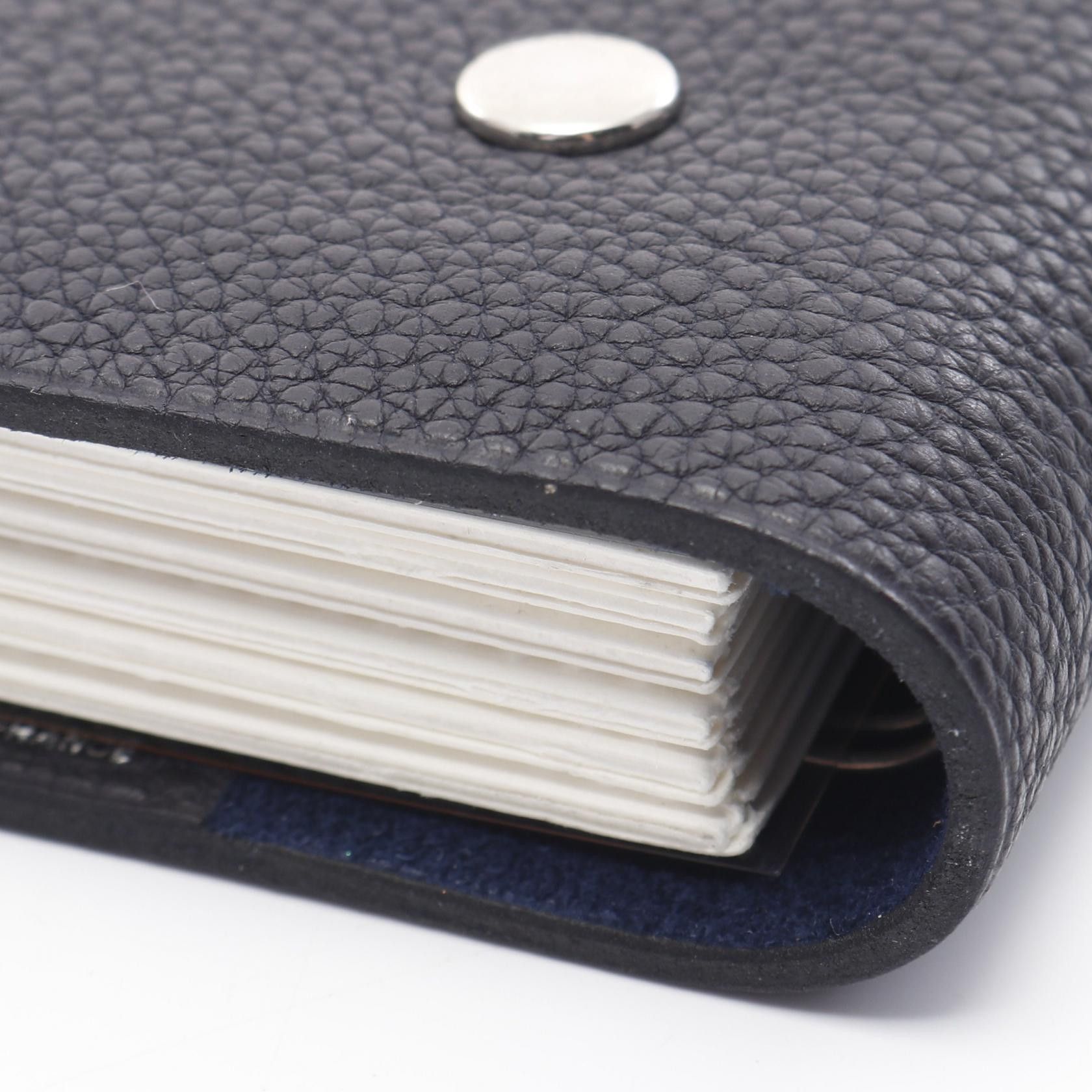 Hermes Hermes Ulysse Pm Photo Album Notebook Cover Togo Dark Navy Silver Hardware Size ONE SIZE - 6 Thumbnail