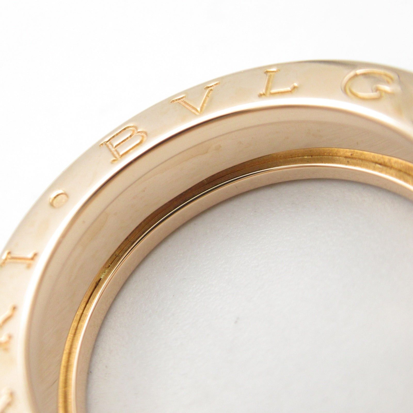 Bvlgari Bvlgari Ring 1Belt K18Pg (Pink Gold) Gold Size ONE SIZE - 5 Thumbnail