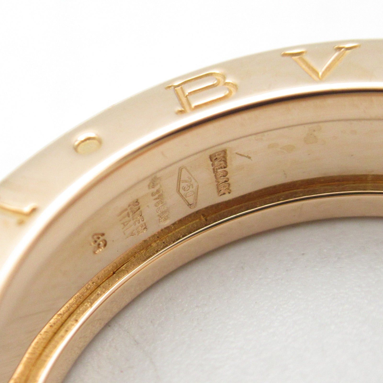 Bvlgari Bvlgari Ring 1Belt K18Pg (Pink Gold) Gold Size ONE SIZE - 4 Thumbnail