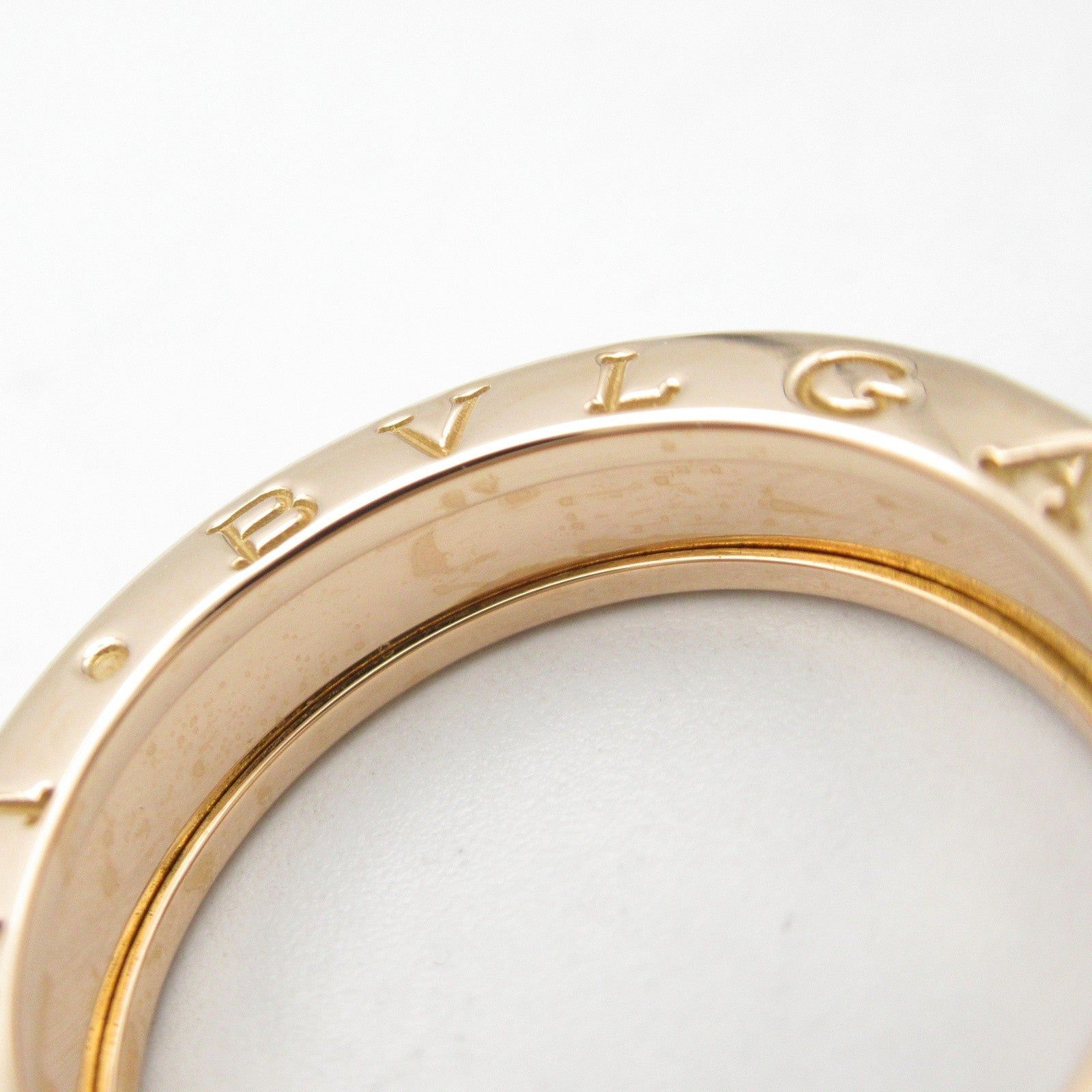 Bvlgari Bvlgari Ring 1Belt K18Pg (Pink Gold) Gold Size ONE SIZE - 5 Thumbnail
