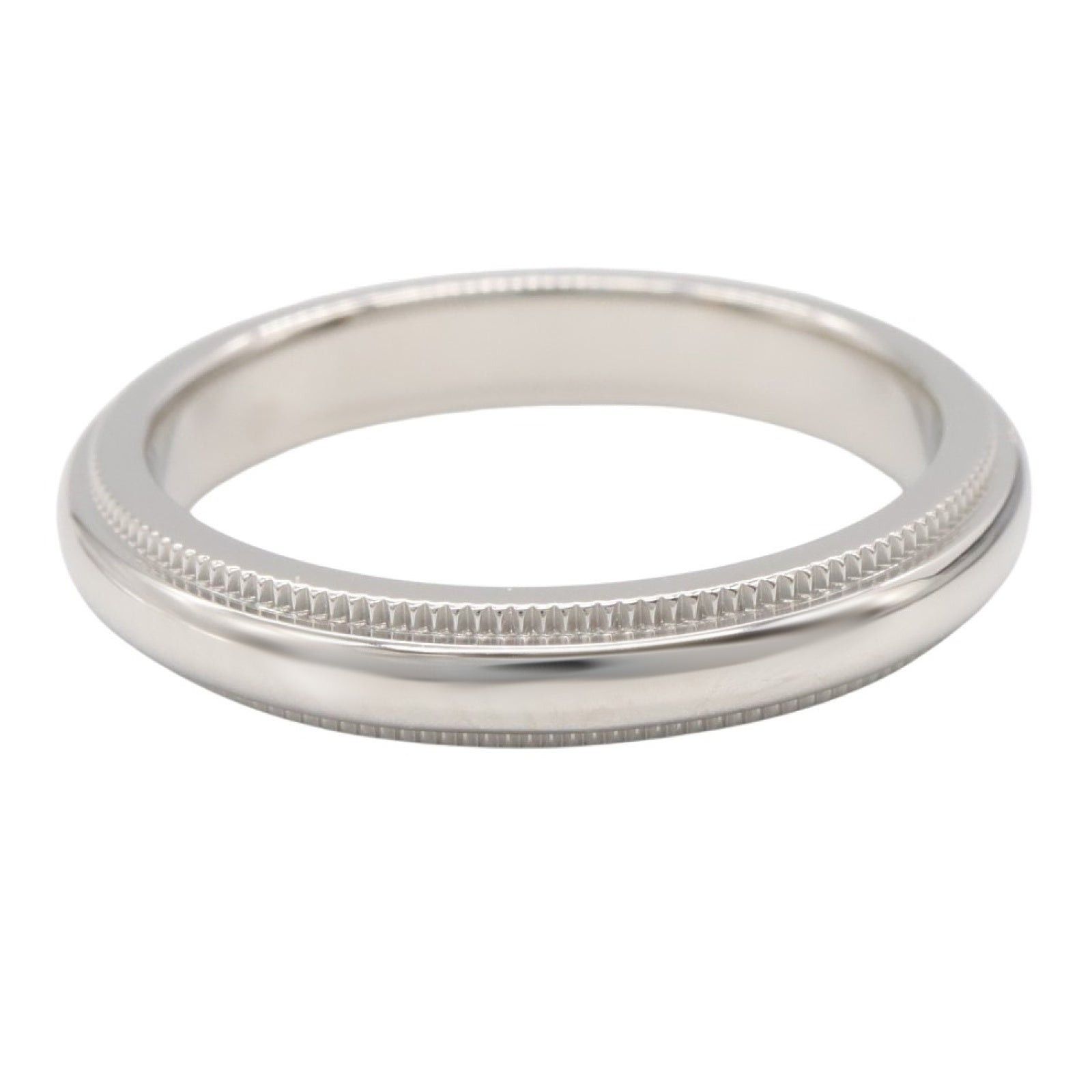 Tiffany & Co. Tiffany Co Milgrain Bundling Ring Pt950 Platinum Silver Size ONE SIZE - 3 Thumbnail