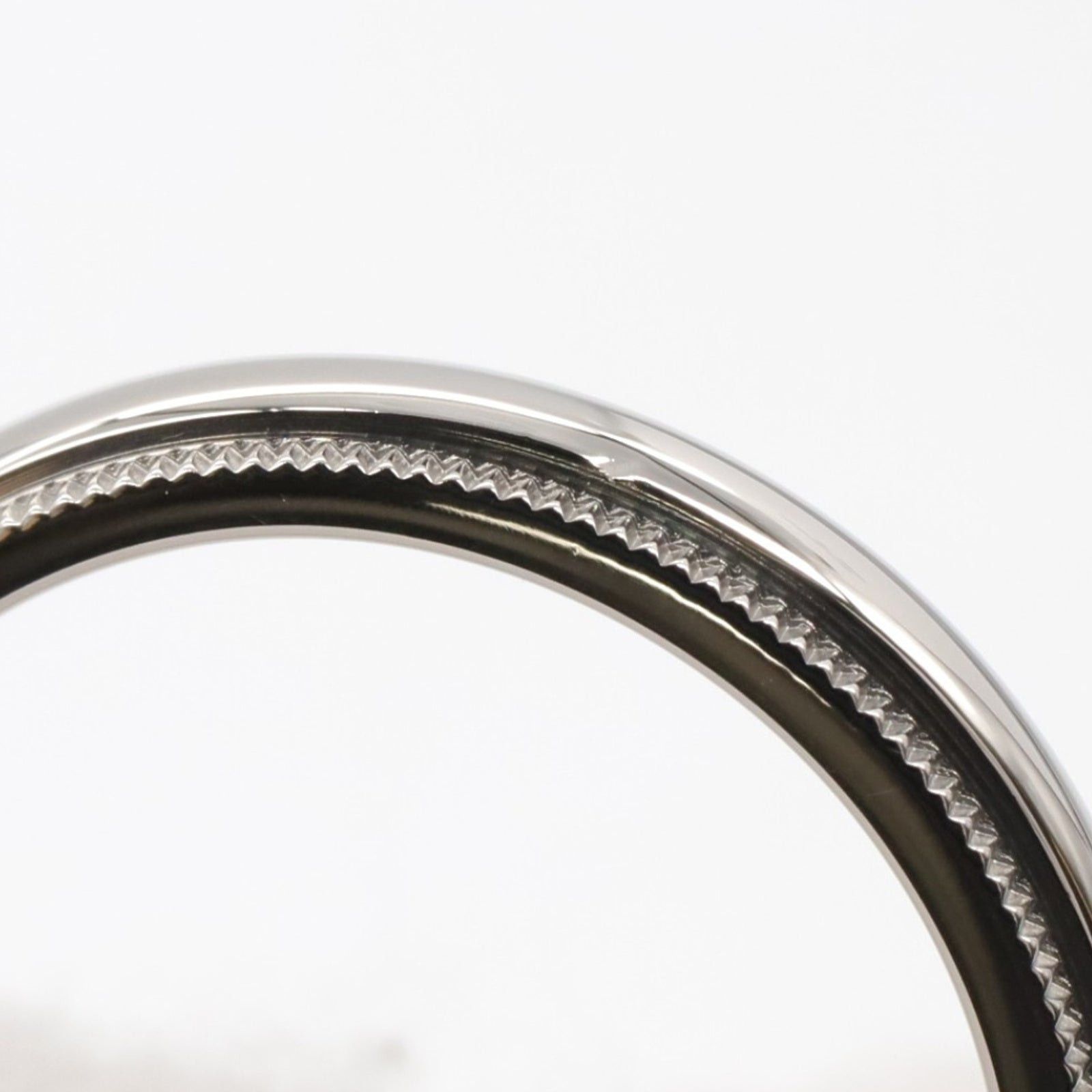 Tiffany & Co. Tiffany Co Milgrain Bundling Ring Pt950 Platinum Silver Size ONE SIZE - 5 Thumbnail