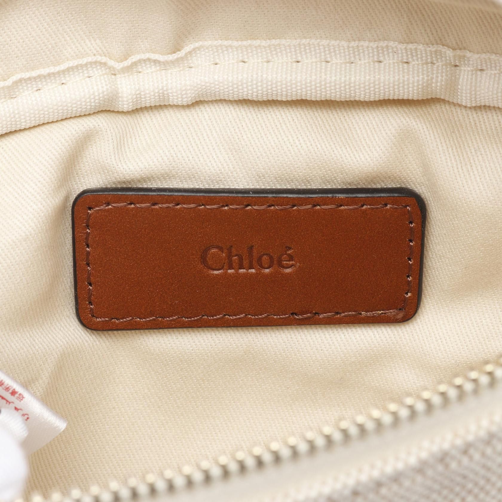 Chloe Chloe Fanny Pack Body Bag Canvas Beige Size ONE SIZE - 4 Thumbnail