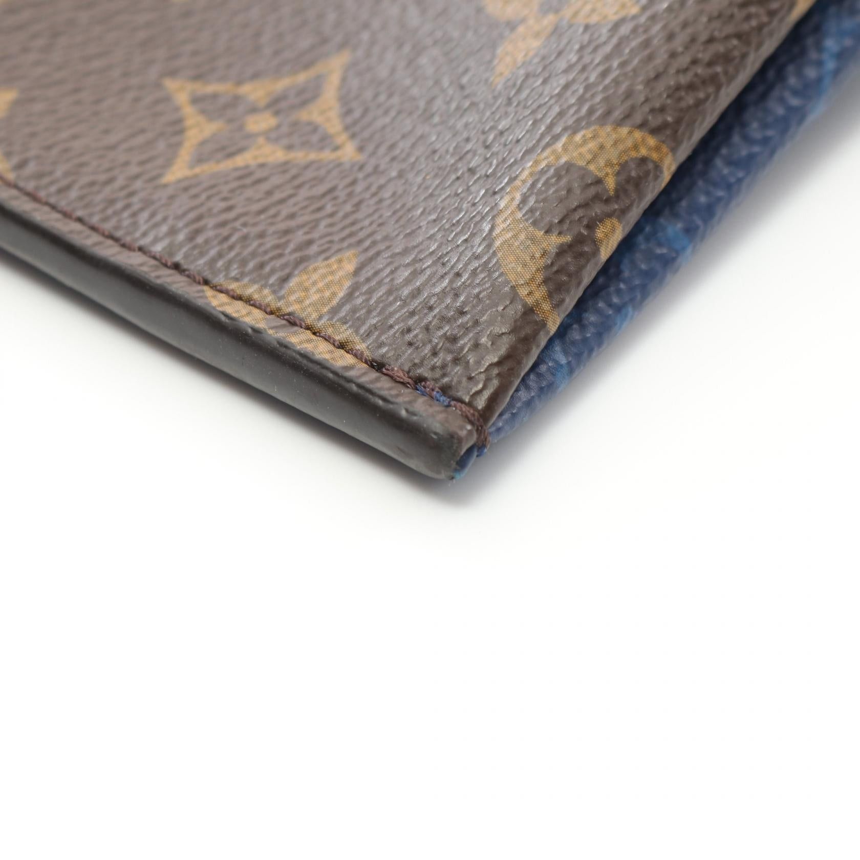 Louis Vuitton Louis Vuitton Split Sacoche Monogram Pacific Shoulder Bag Blue Brown Size ONE SIZE - 5 Thumbnail