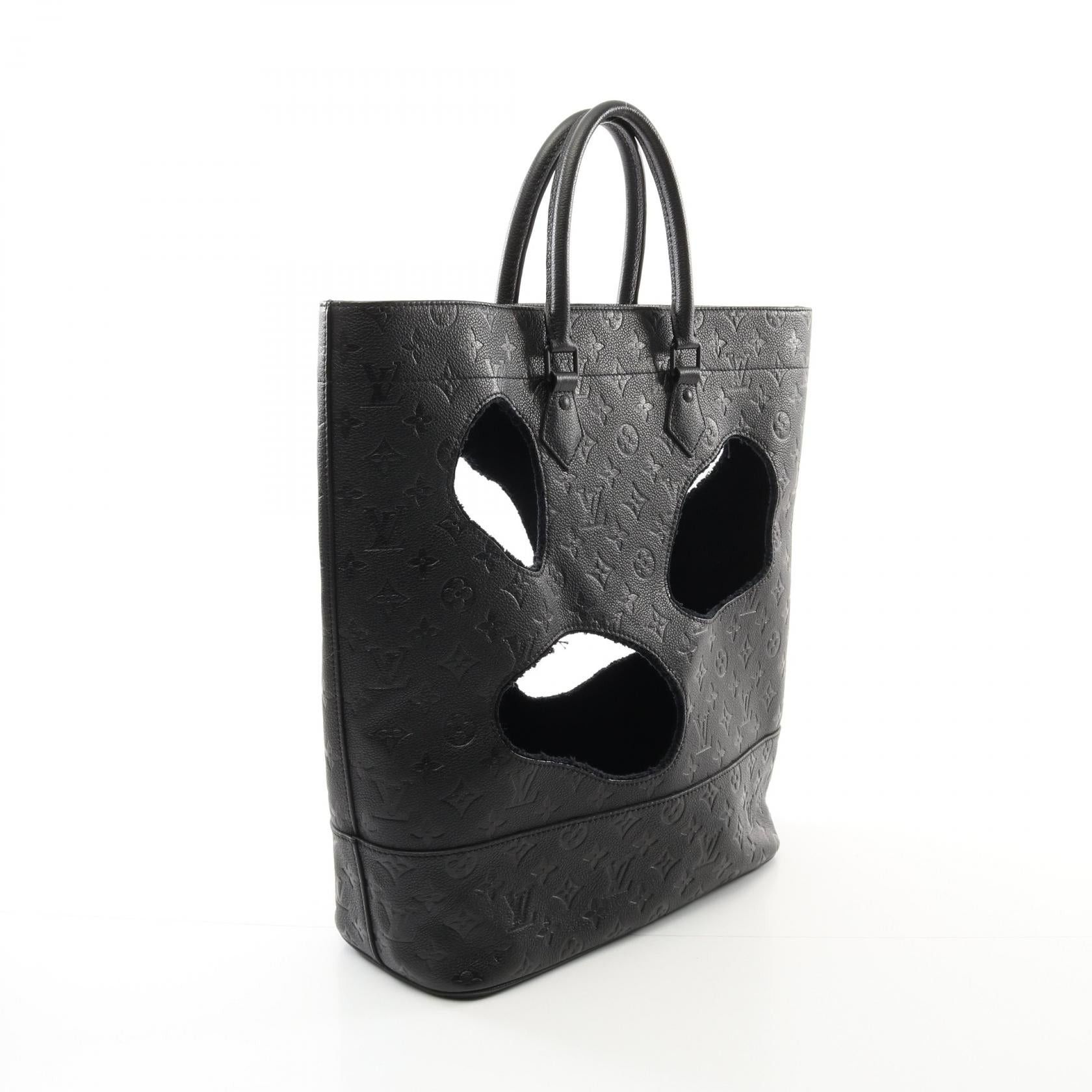 Louis Vuitton Louis Vuitton Louis Vuitton * Comme Des Garcons Kawakubo Rei With Halls Mm Monogram Empreinte Noir Handbag Tote Bag Leather Black Size ONE SIZE - 2 Thumbnail