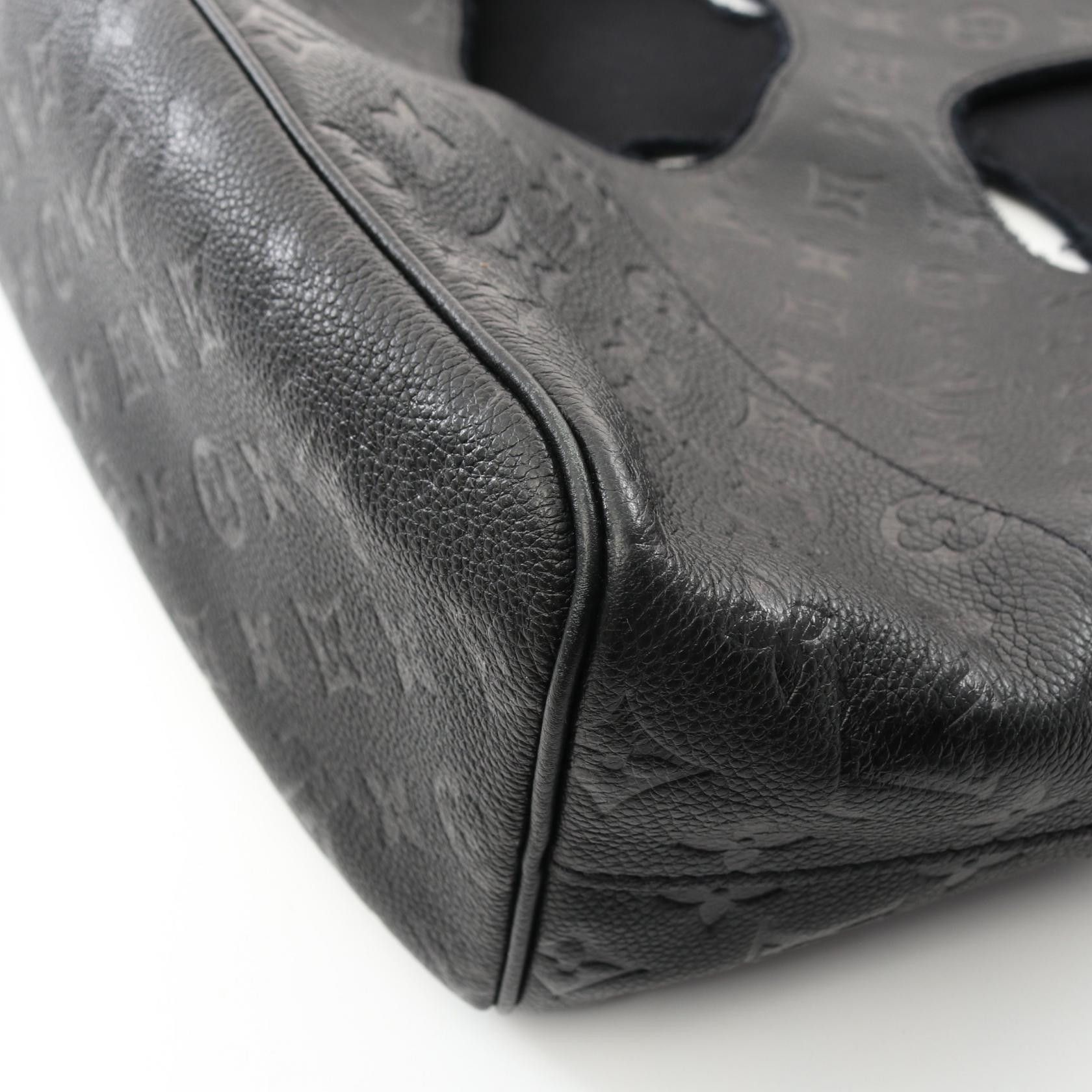 Louis Vuitton Louis Vuitton Louis Vuitton * Comme Des Garcons Kawakubo Rei With Halls Mm Monogram Empreinte Noir Handbag Tote Bag Leather Black Size ONE SIZE - 8 Thumbnail
