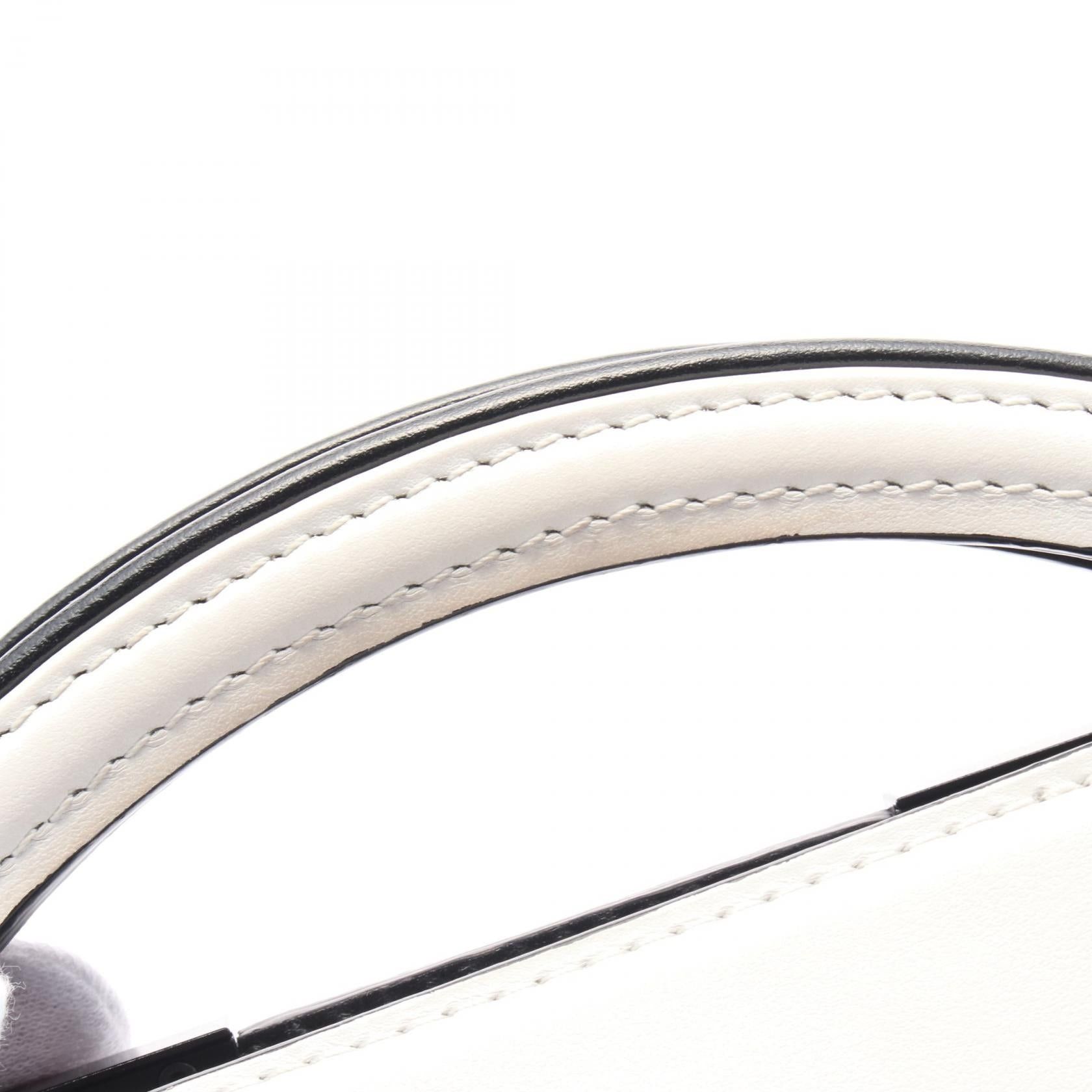 Louis Vuitton Louis Vuitton Around Me Lv Handbag Leather White Black Size ONE SIZE - 7 Thumbnail