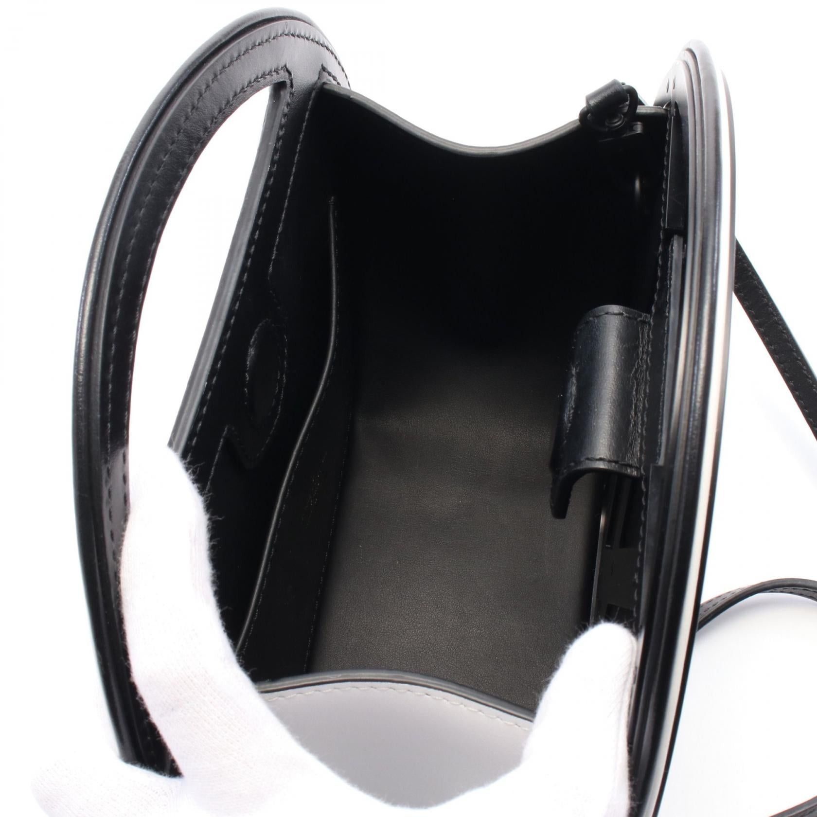 Louis Vuitton Louis Vuitton Around Me Lv Handbag Leather White Black Size ONE SIZE - 3 Thumbnail