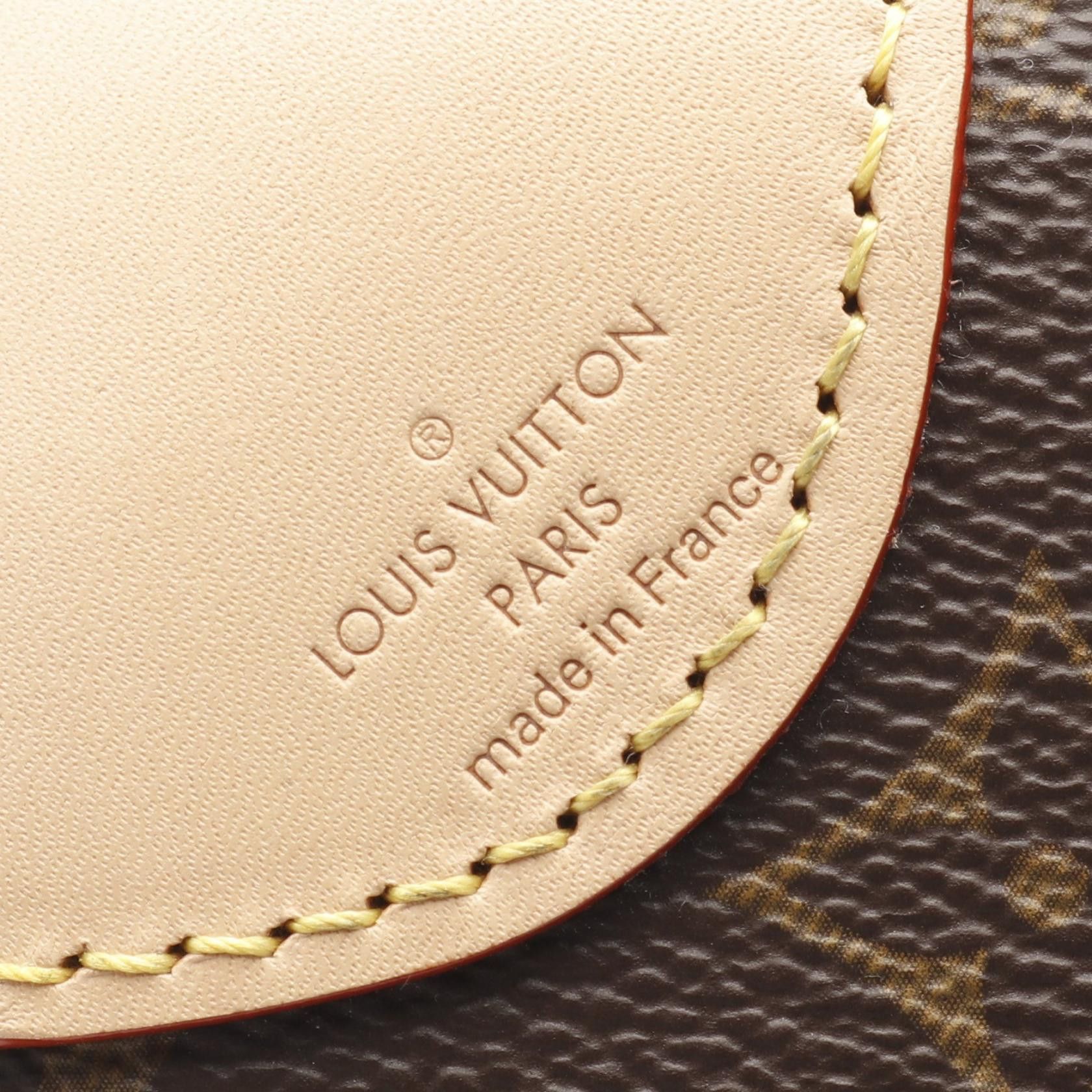Louis Vuitton Louis Vuitton Horizon 70 Monogram Carry Case Suitcase Leather Brown Size ONE SIZE - 4 Thumbnail