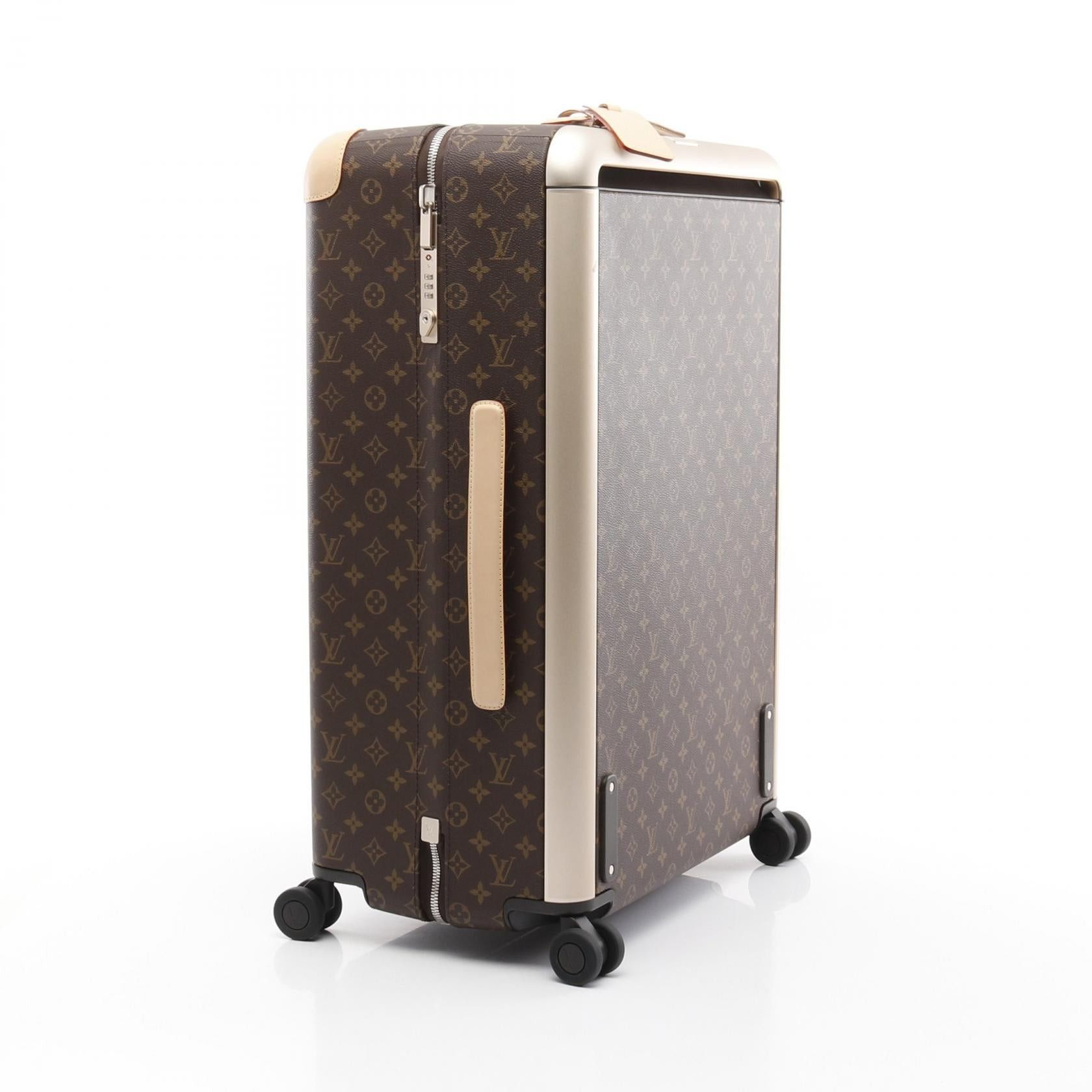 Louis Vuitton Louis Vuitton Horizon 70 Monogram Carry Case Suitcase Leather Brown Size ONE SIZE - 2 Thumbnail