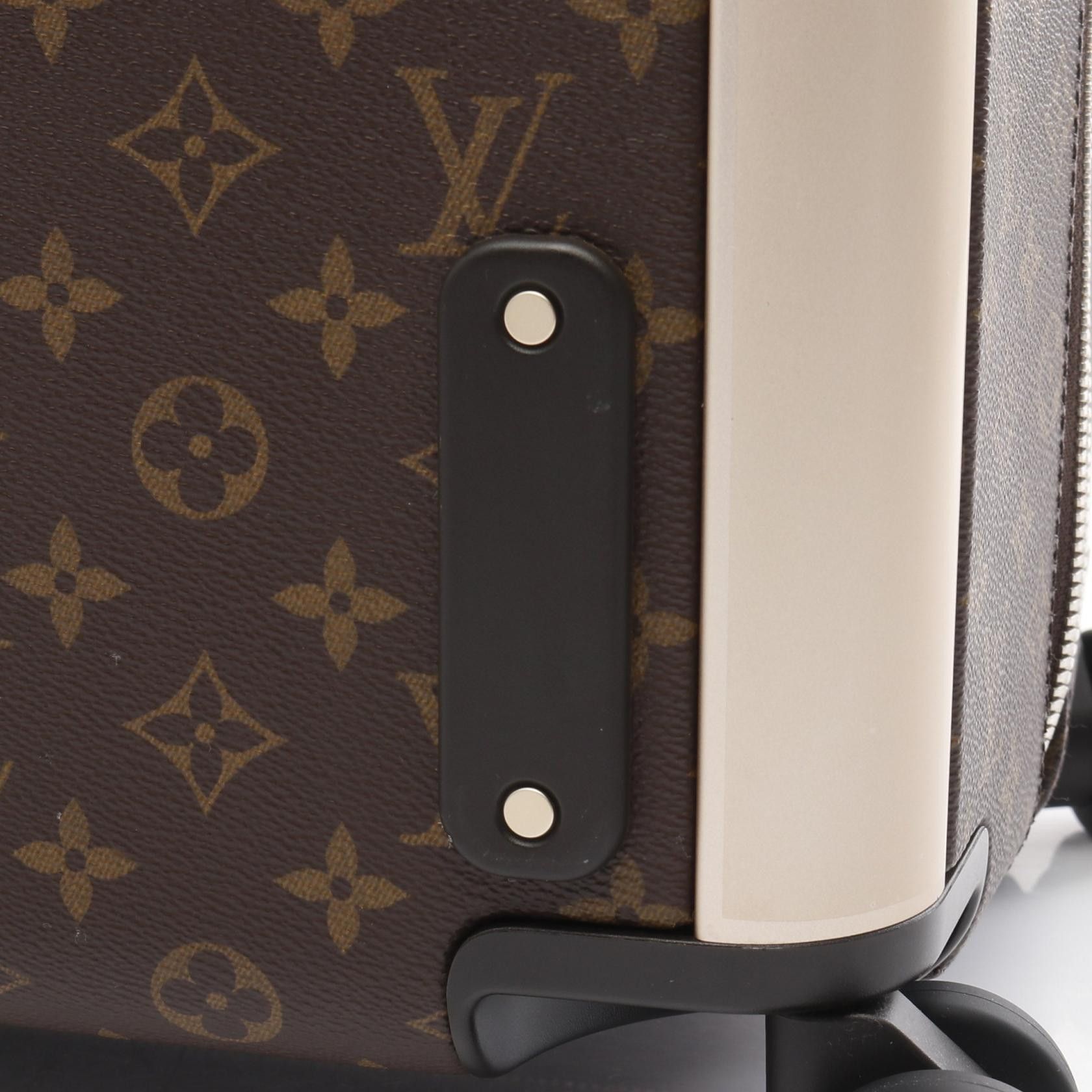Louis Vuitton Louis Vuitton Horizon 70 Monogram Carry Case Suitcase Leather Brown Size ONE SIZE - 8 Thumbnail