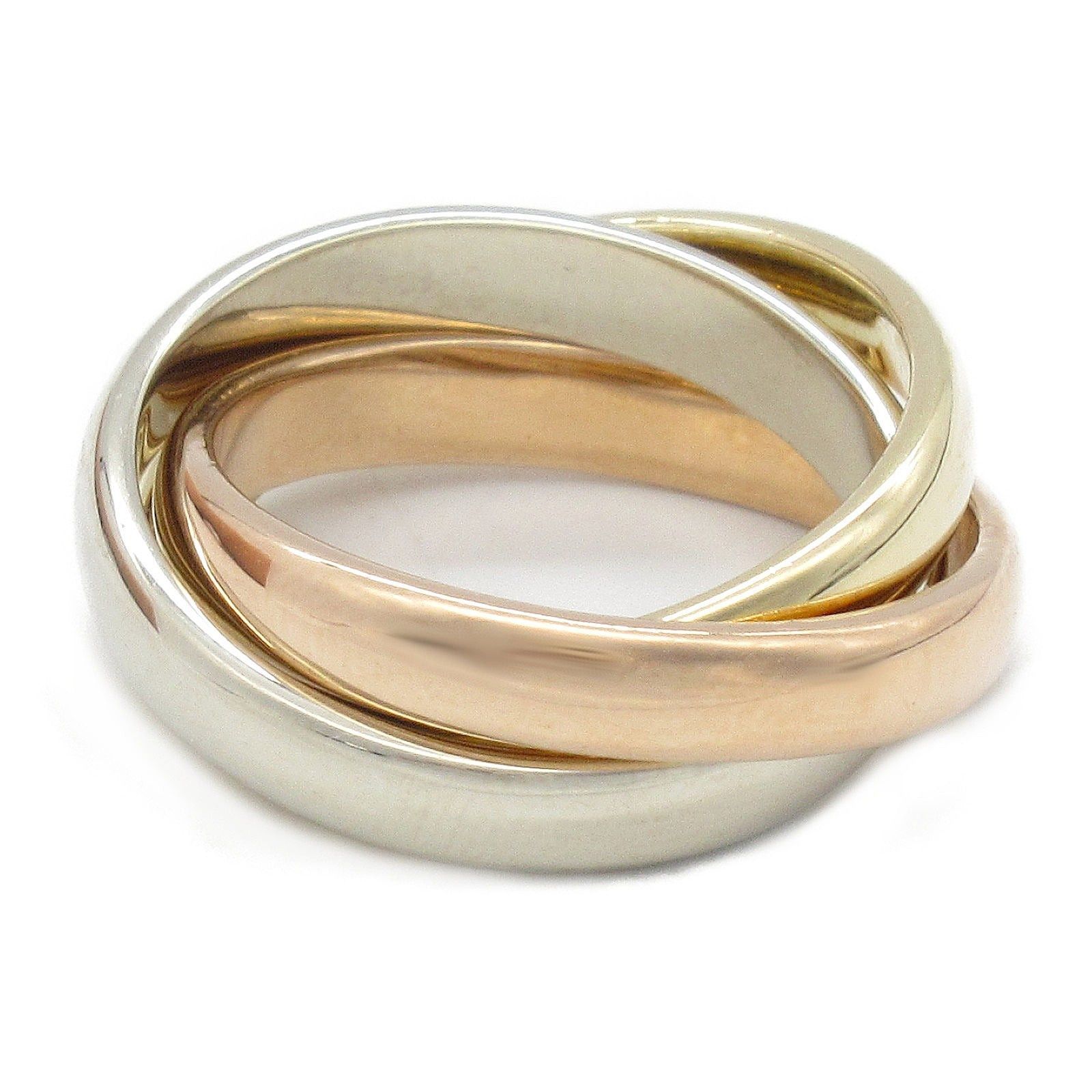 Tiffany & Co. Tiffany Co Triple Ring Others 14K Three Gold Size ONE SIZE - 2 Thumbnail